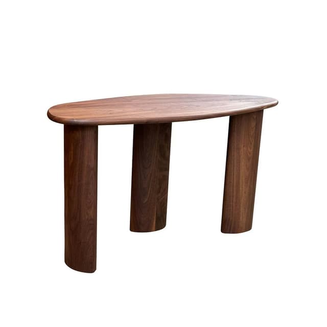 Lowe Console Table Walnut Brown