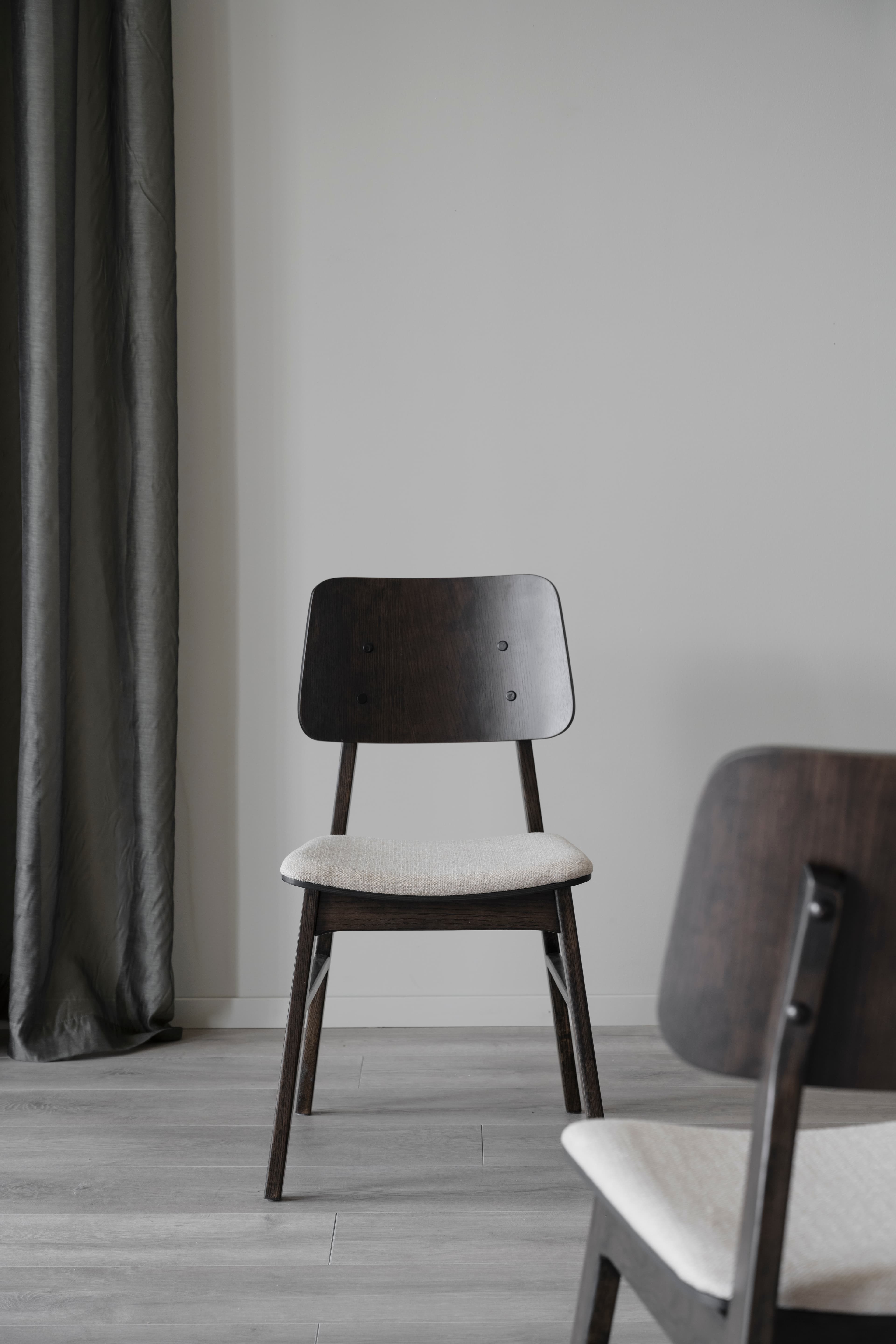 Nagano Esszimmerstuhl Braun/Beige
