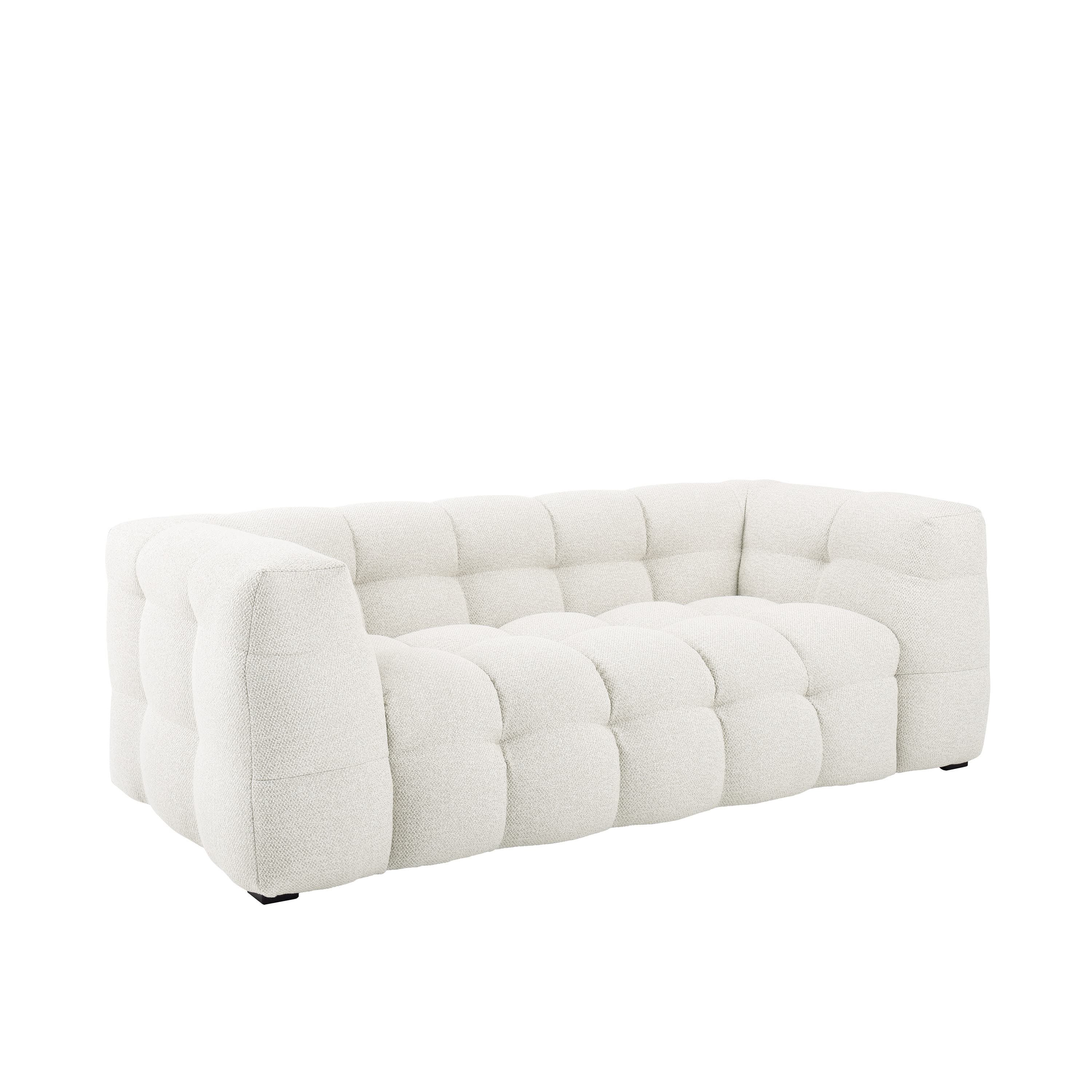 Billie 2-Sitzer Sofa Ivory Bouclé