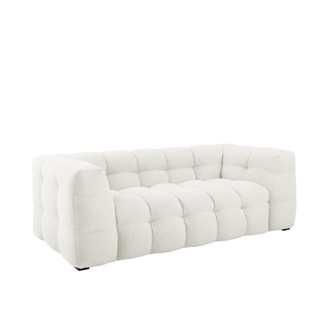 Billie 2-Sitzer Sofa Ivory Bouclé
