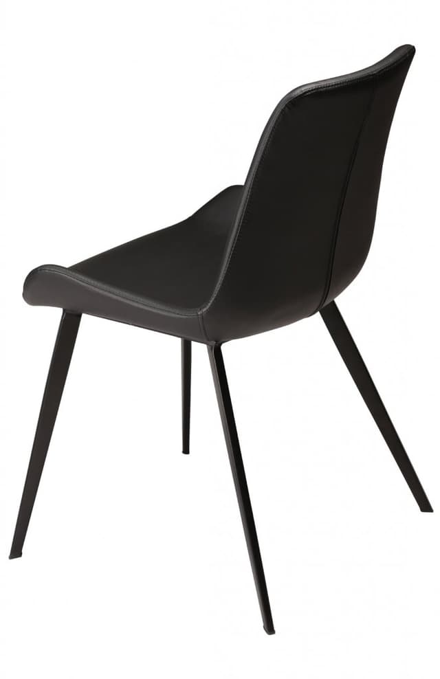 Hype Esszimmerstuhl Kunstleder Schwarz