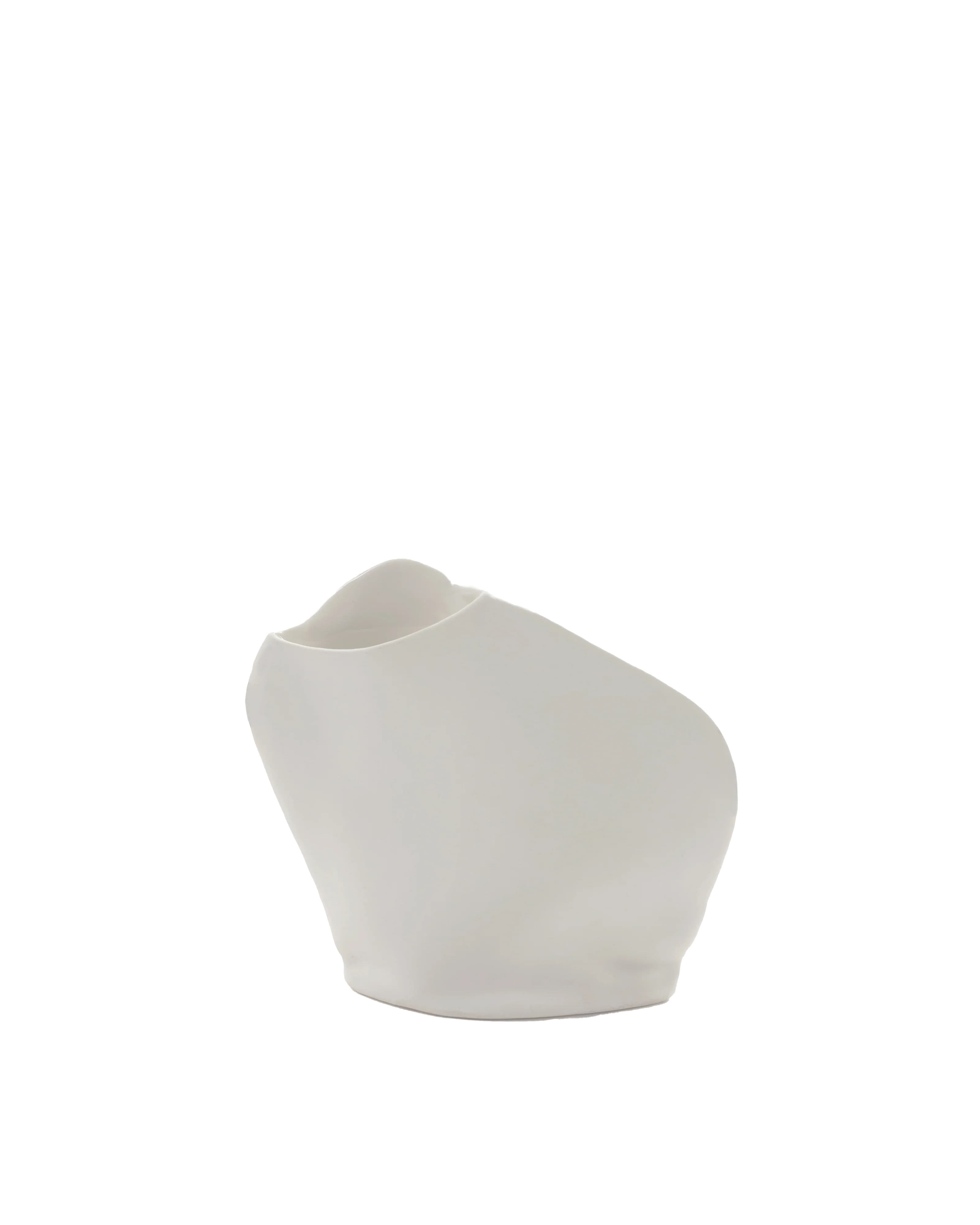 Perfect Imperfection Vase Weiß Nr. 3