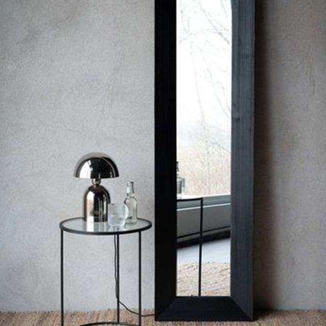 Rome Tischlampe Chrom 45 cm
