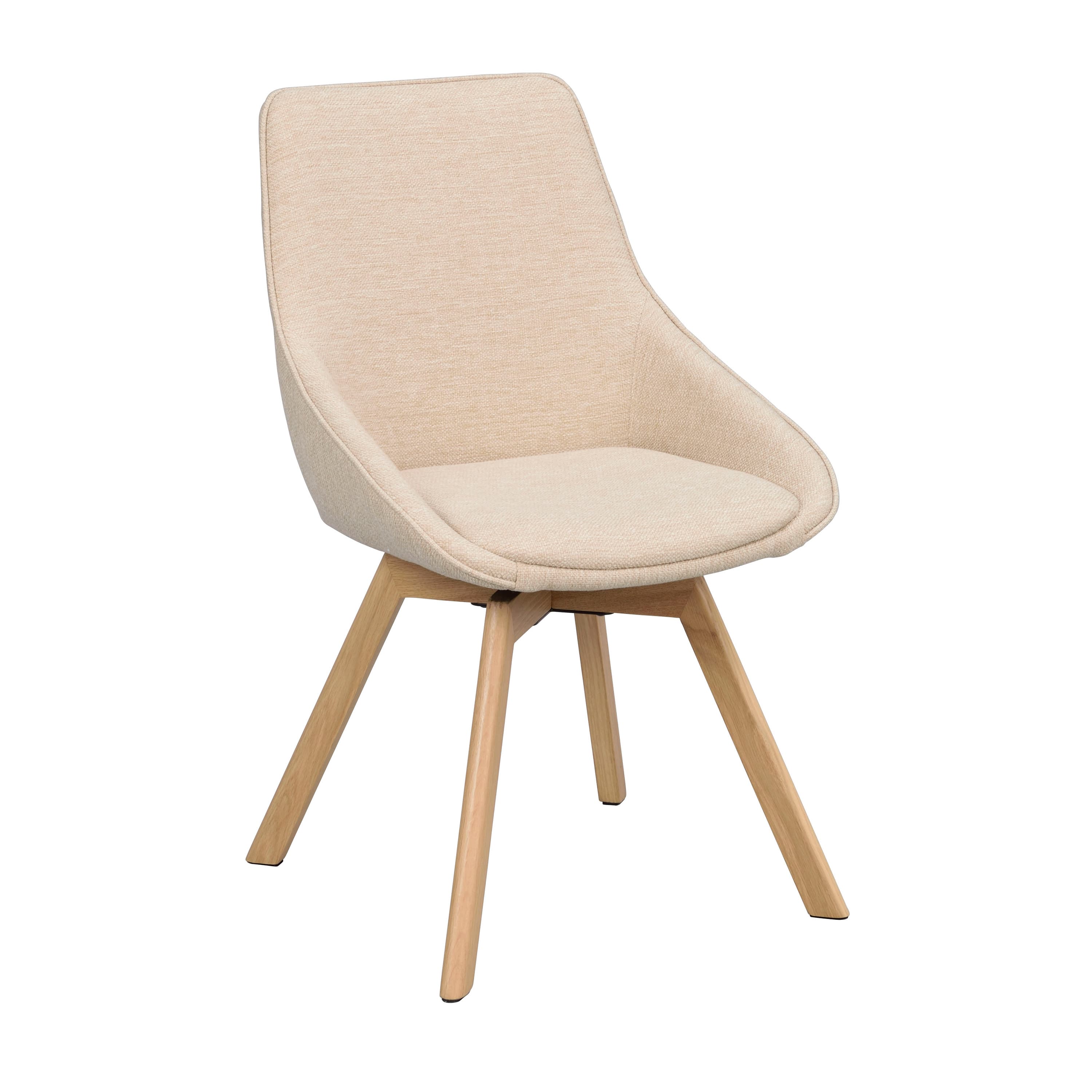 Alison Esszimmerstuhl Hellbeige/Eiche