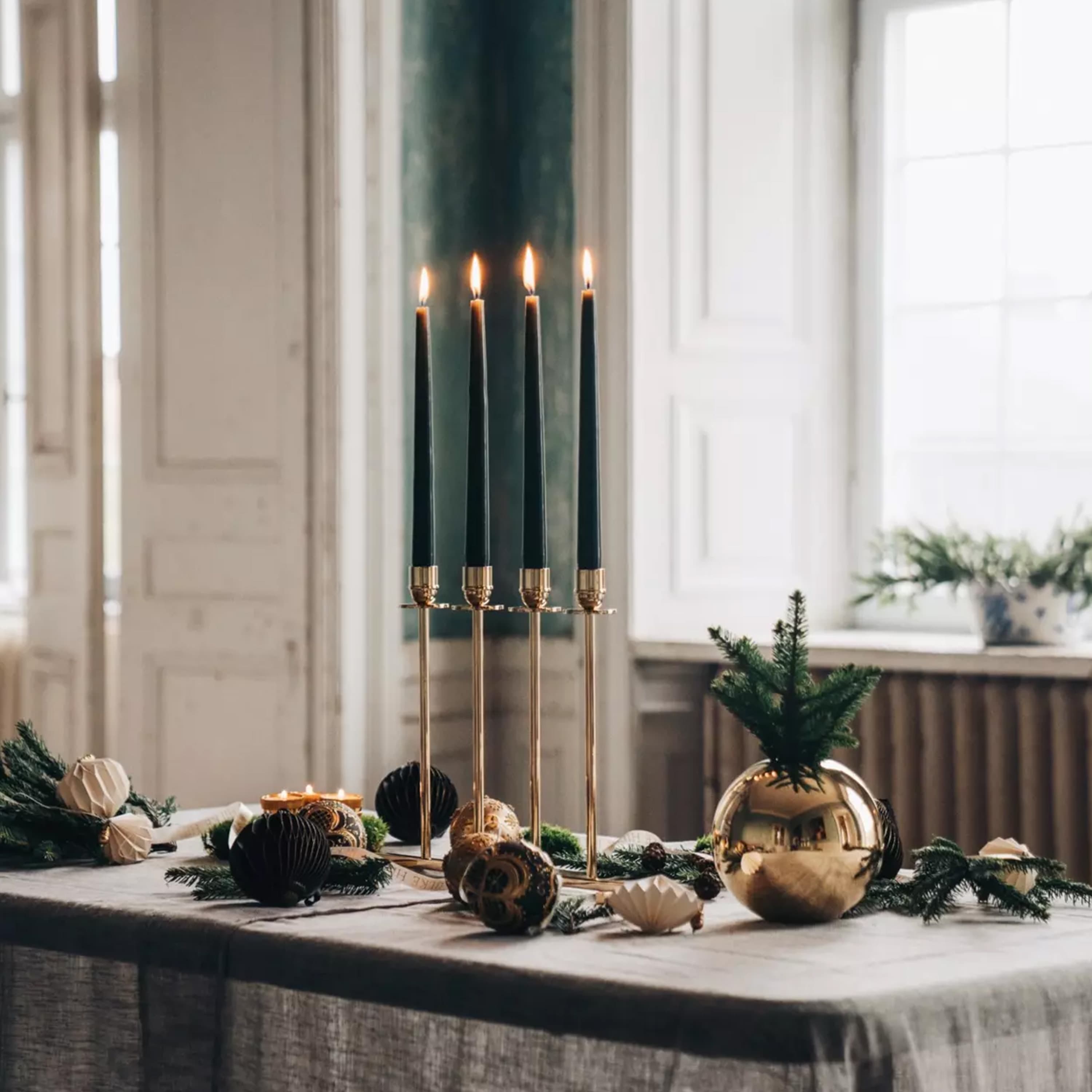Alto Candle Holder Gold