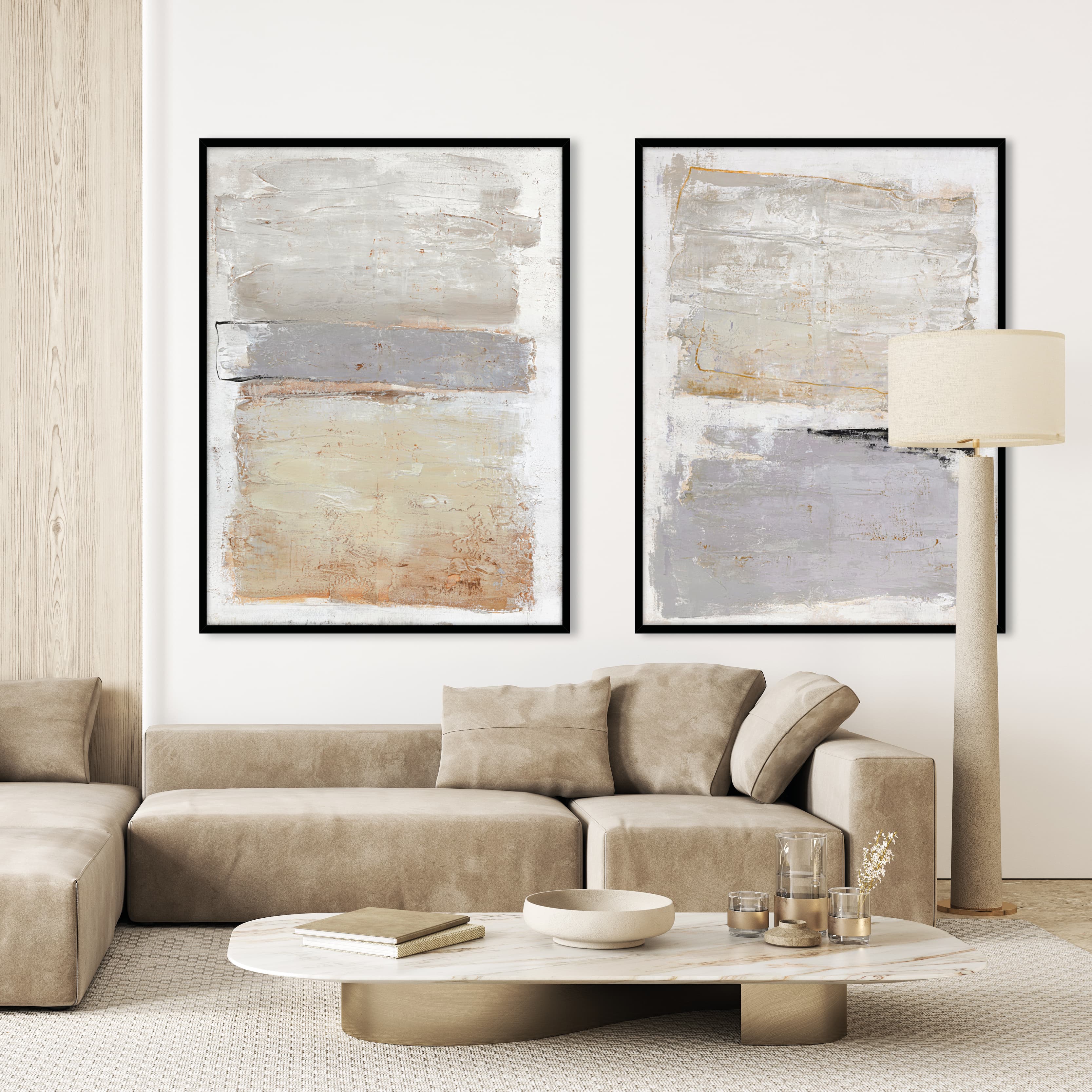 Scenario 2 Painting Black Frame 90x120