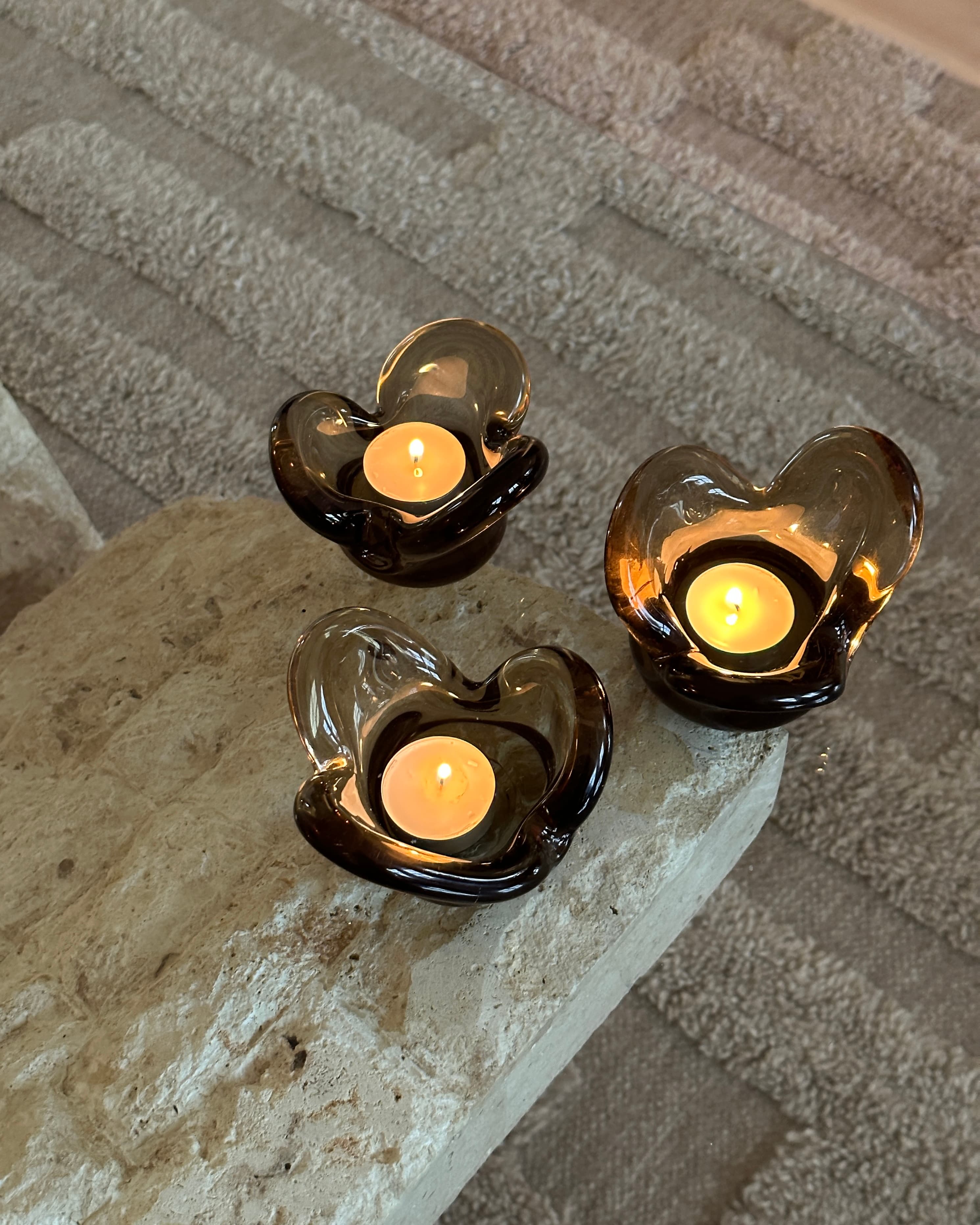 Candle Holder Brown 10cm