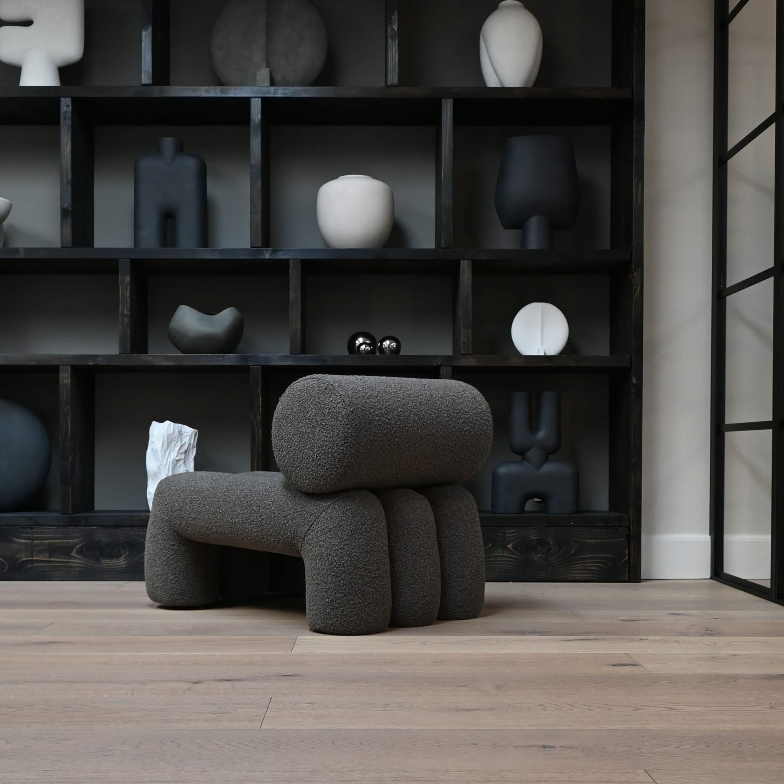 Foku Lounge Chair Deep Taupe
