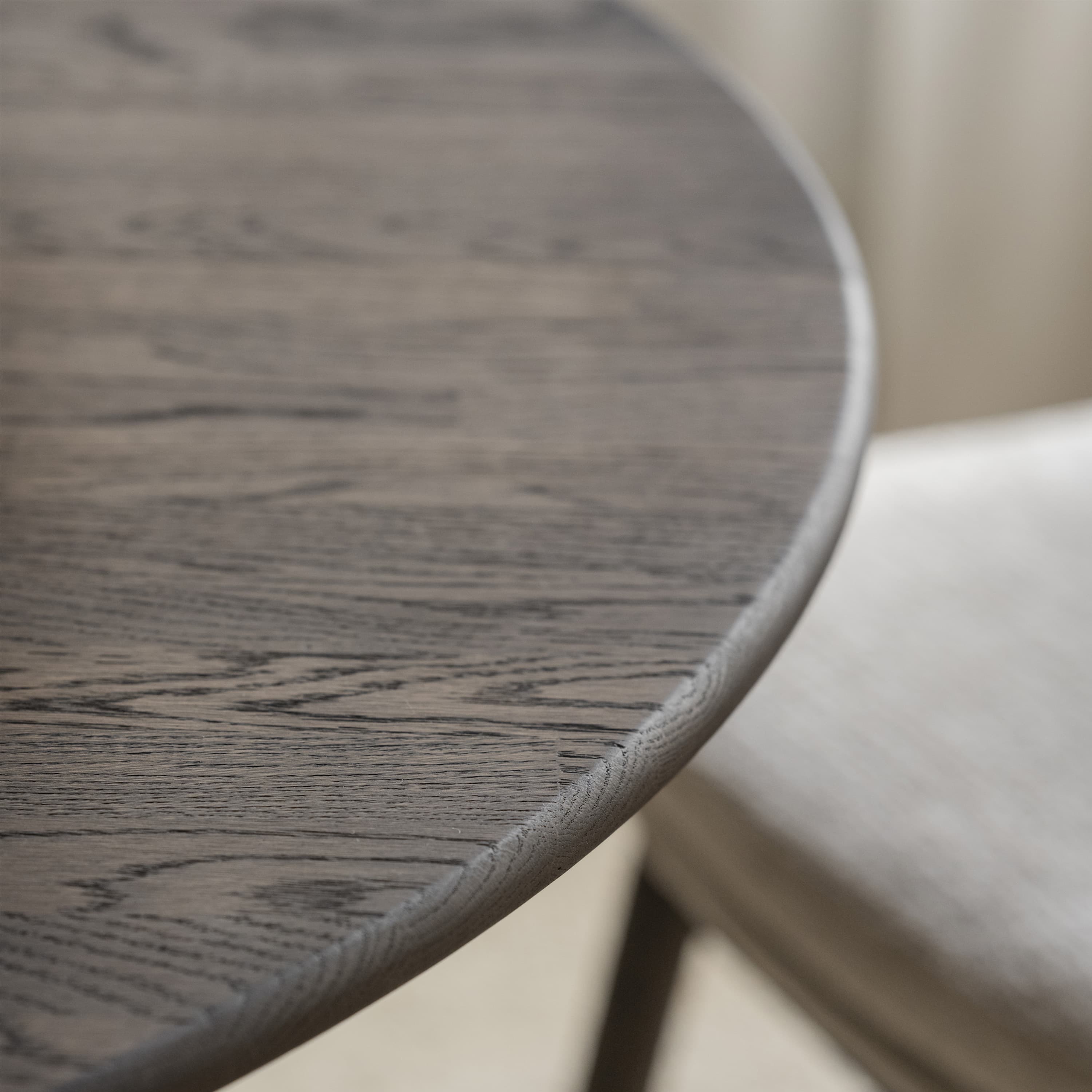 Tyler Dining Table Brown Ø120+45 cm