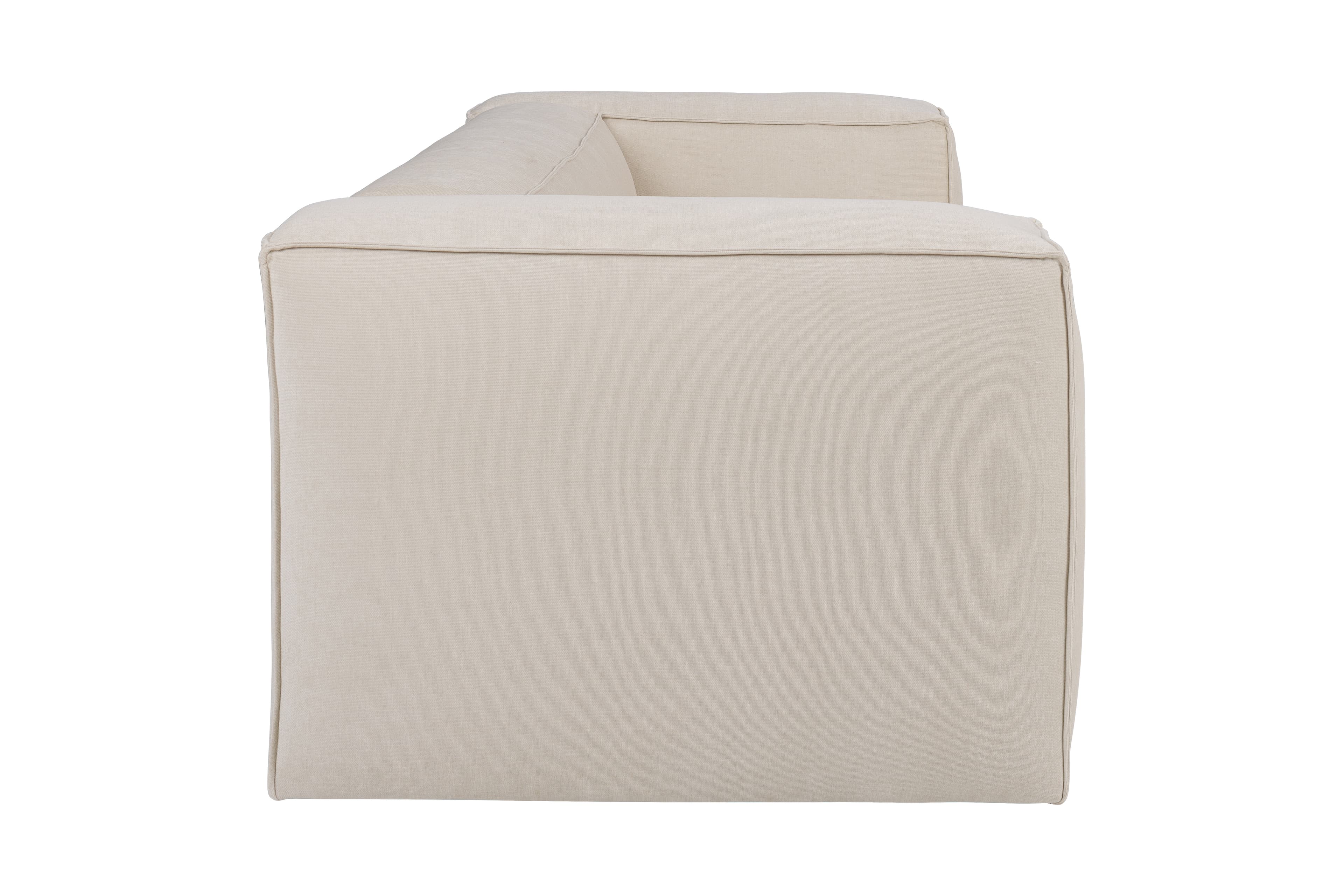 Luca 3-seater Sofa Creme 235cm