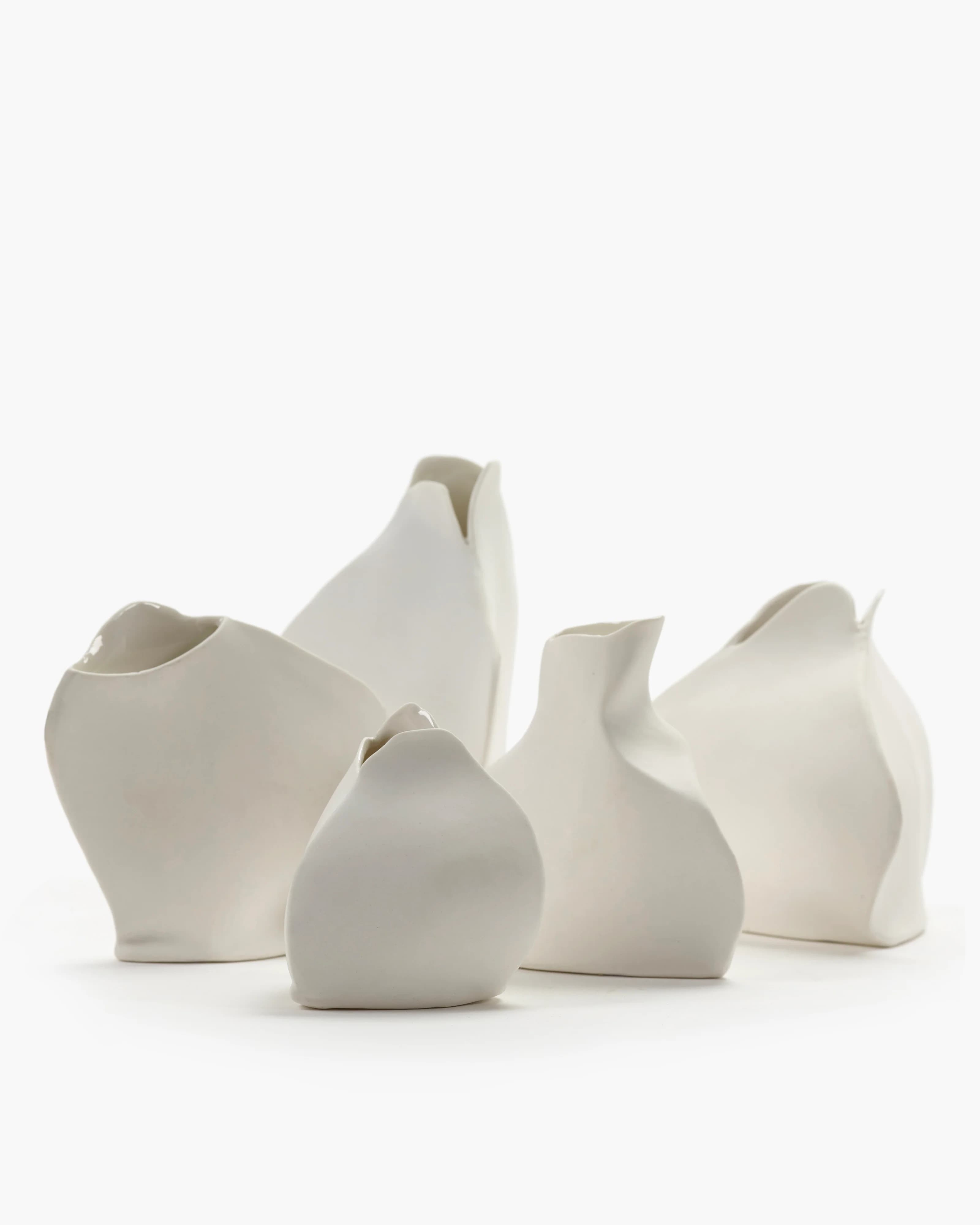 Perfect Imperfection Vase Weiß Nr. 3