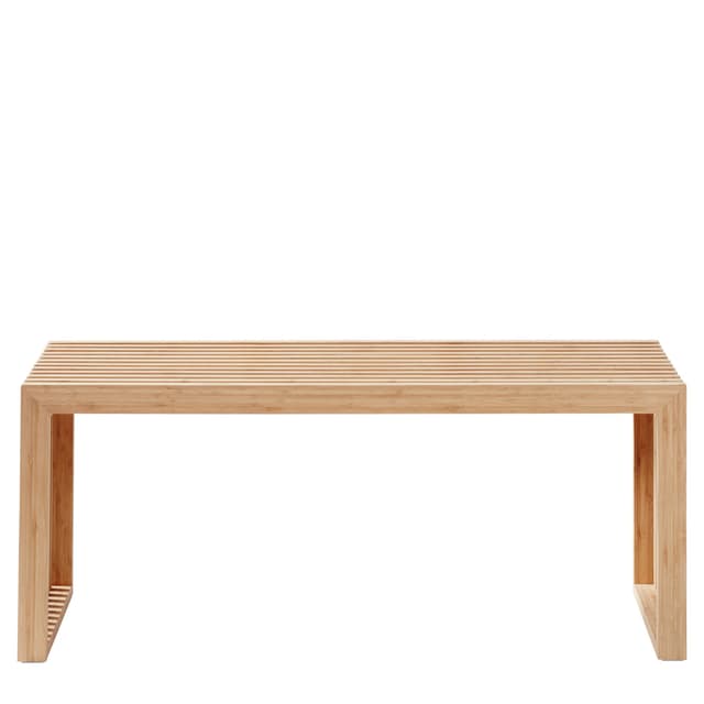 Rib Bamboo Bench 104cm