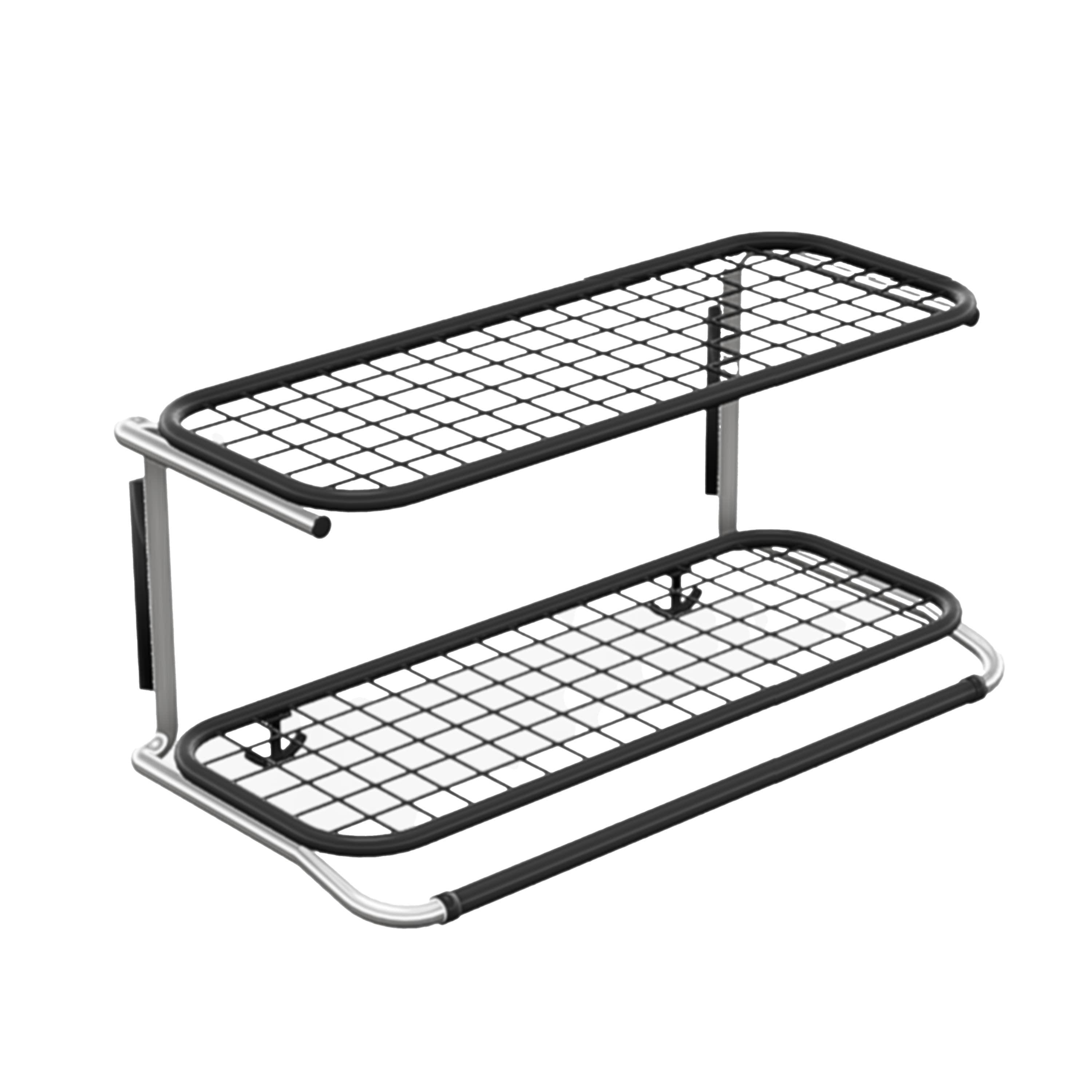 Classic Hutablage Schwarz/Chrom 60cm