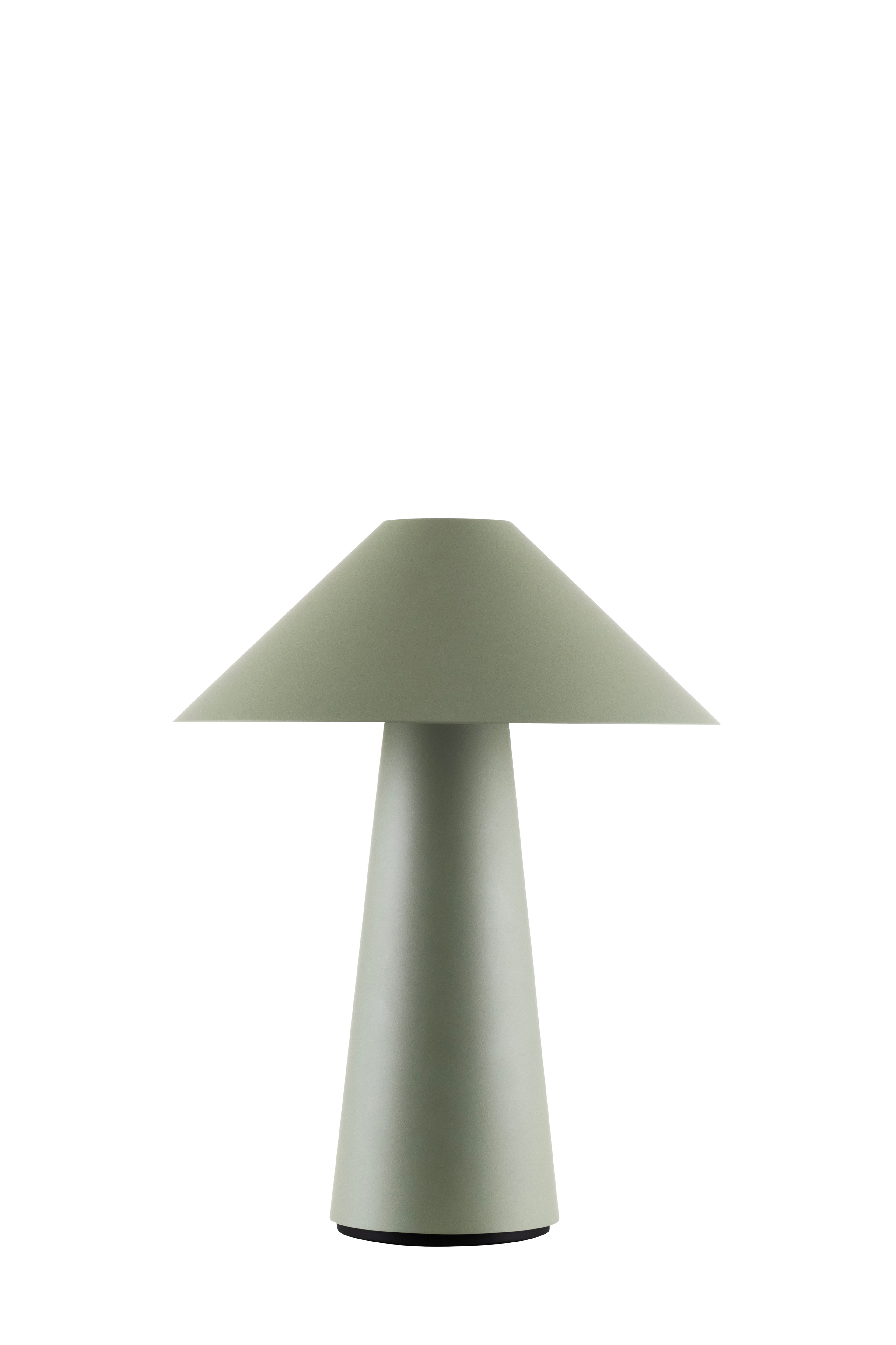Cannes Portabel Tischlampe Grün 26cm