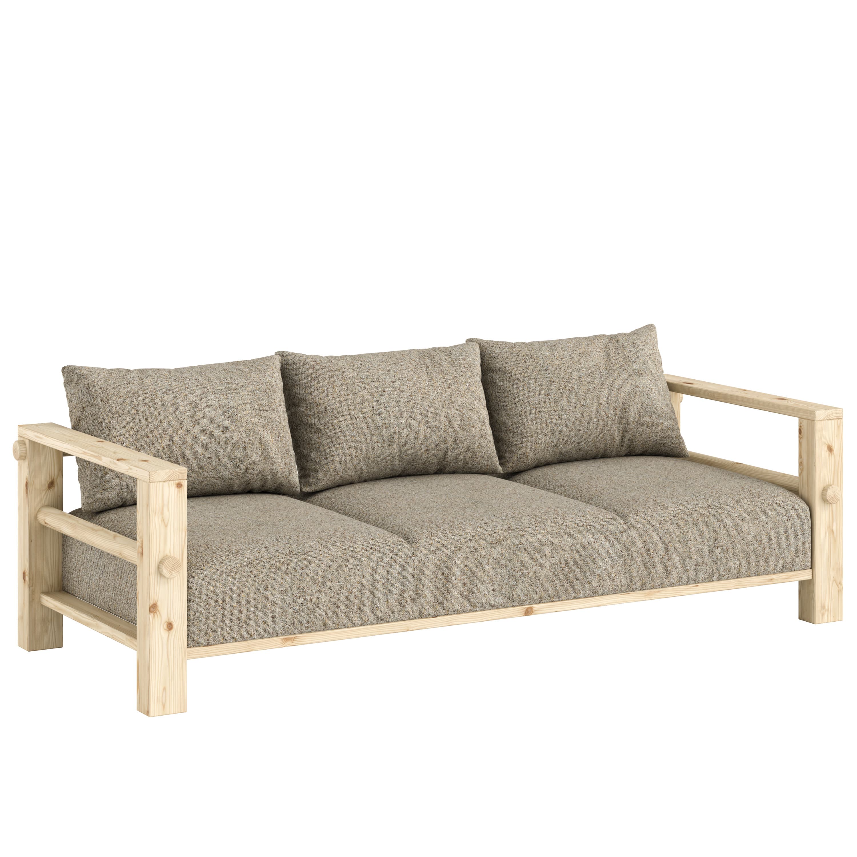 Bare Sofa Bed Raw/Warm Sand