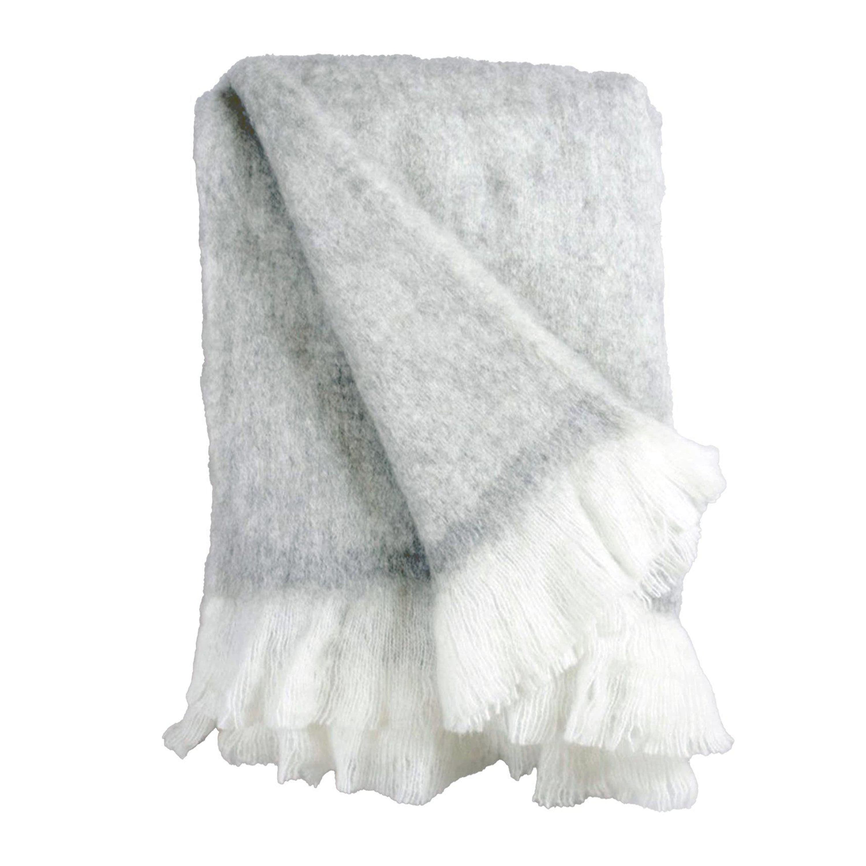 Elva Throw Grey 130x170