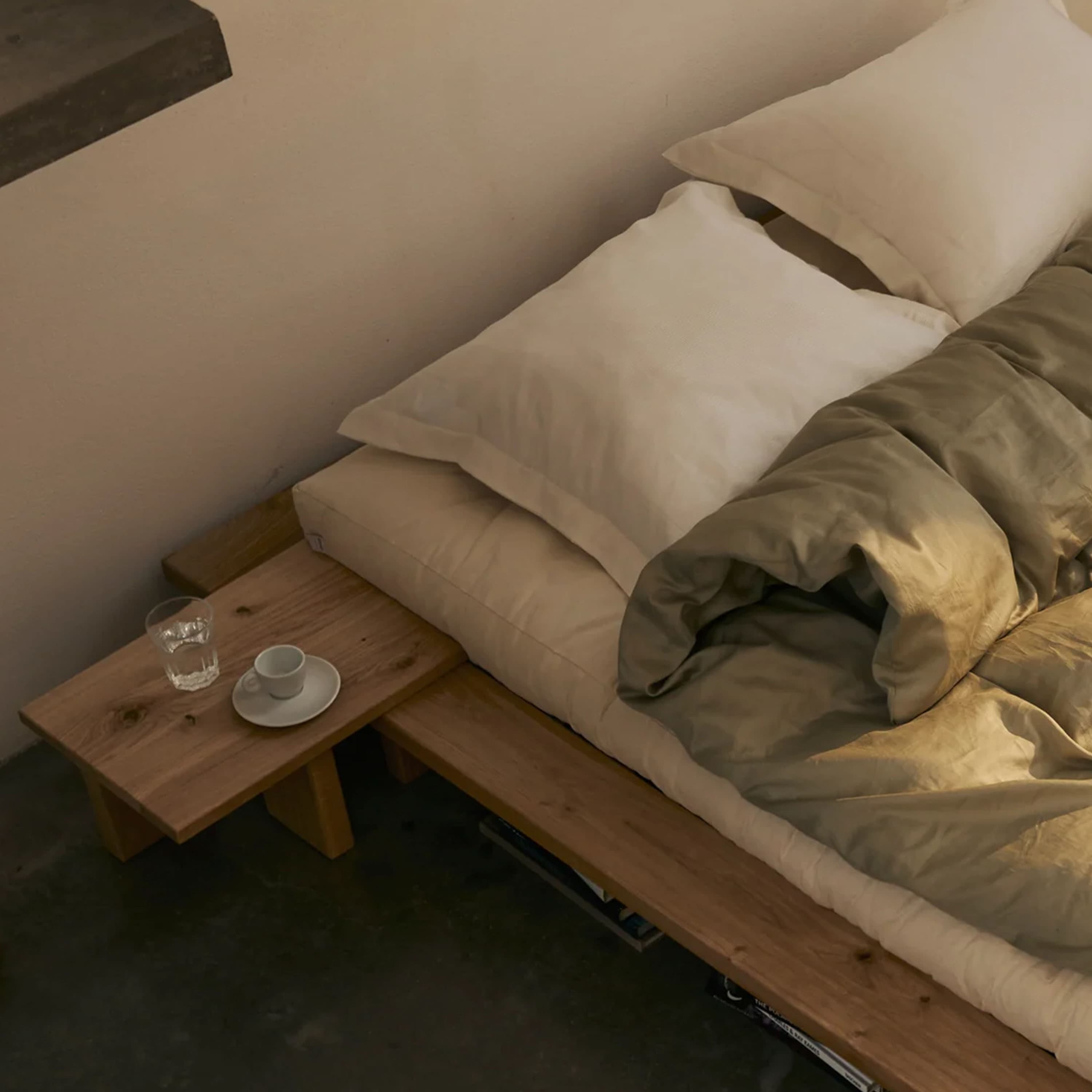 Japan Bedside Table Oak