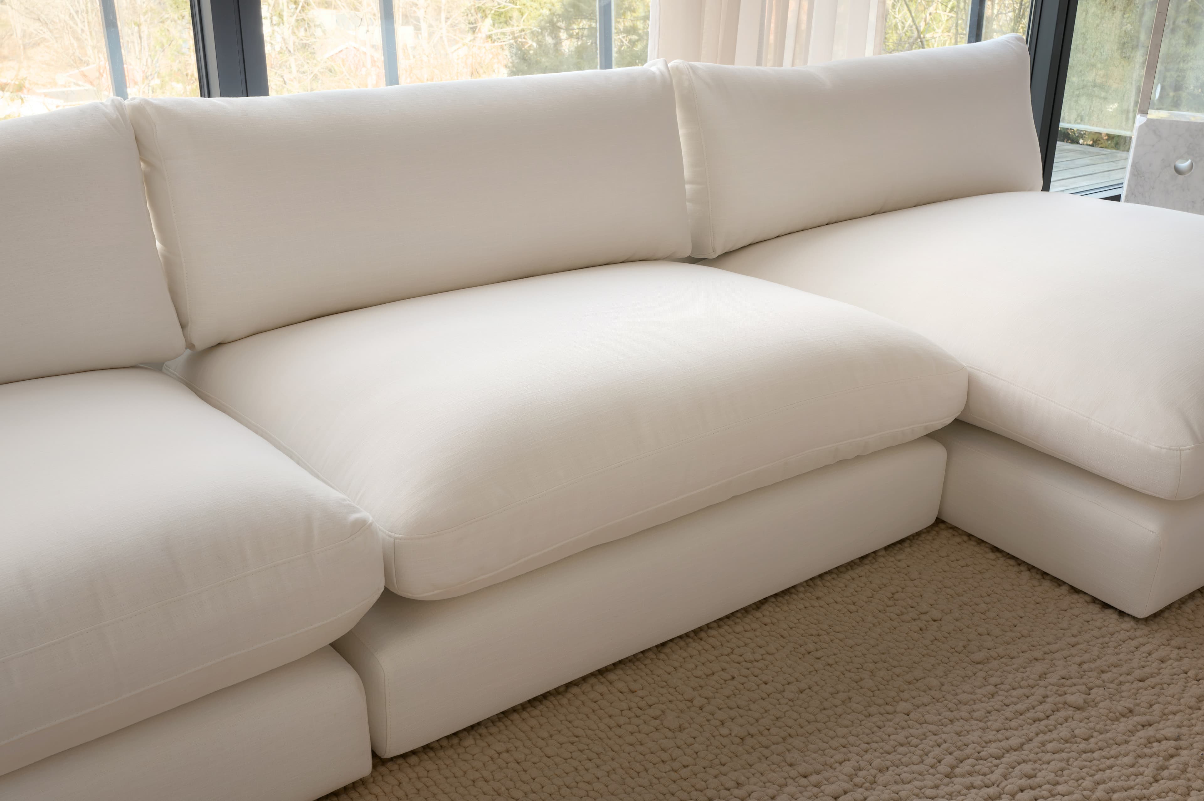 Capri 1,5-Sitzer Divanmodul Weiß 120x155