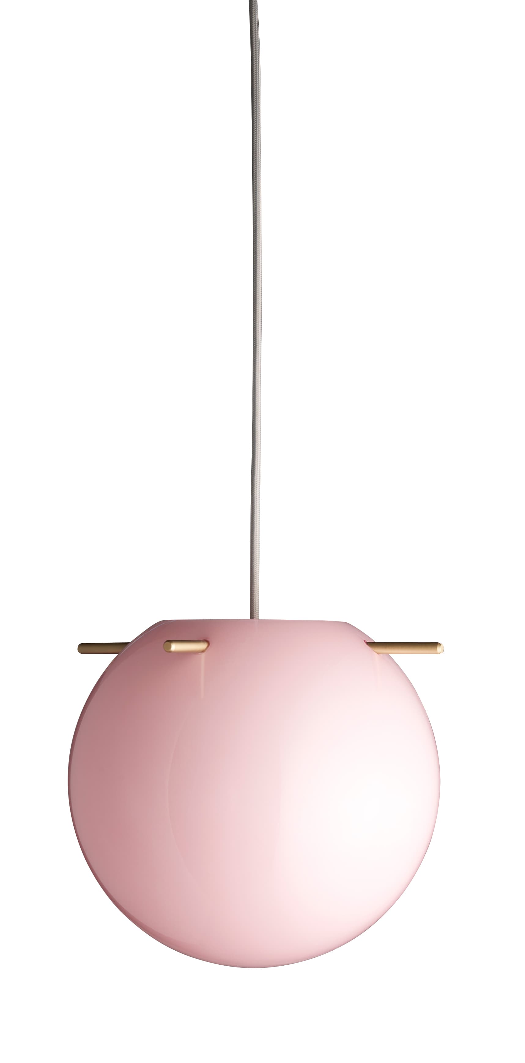 Koi Ceiling Light Opal Rose/Brass Ø32