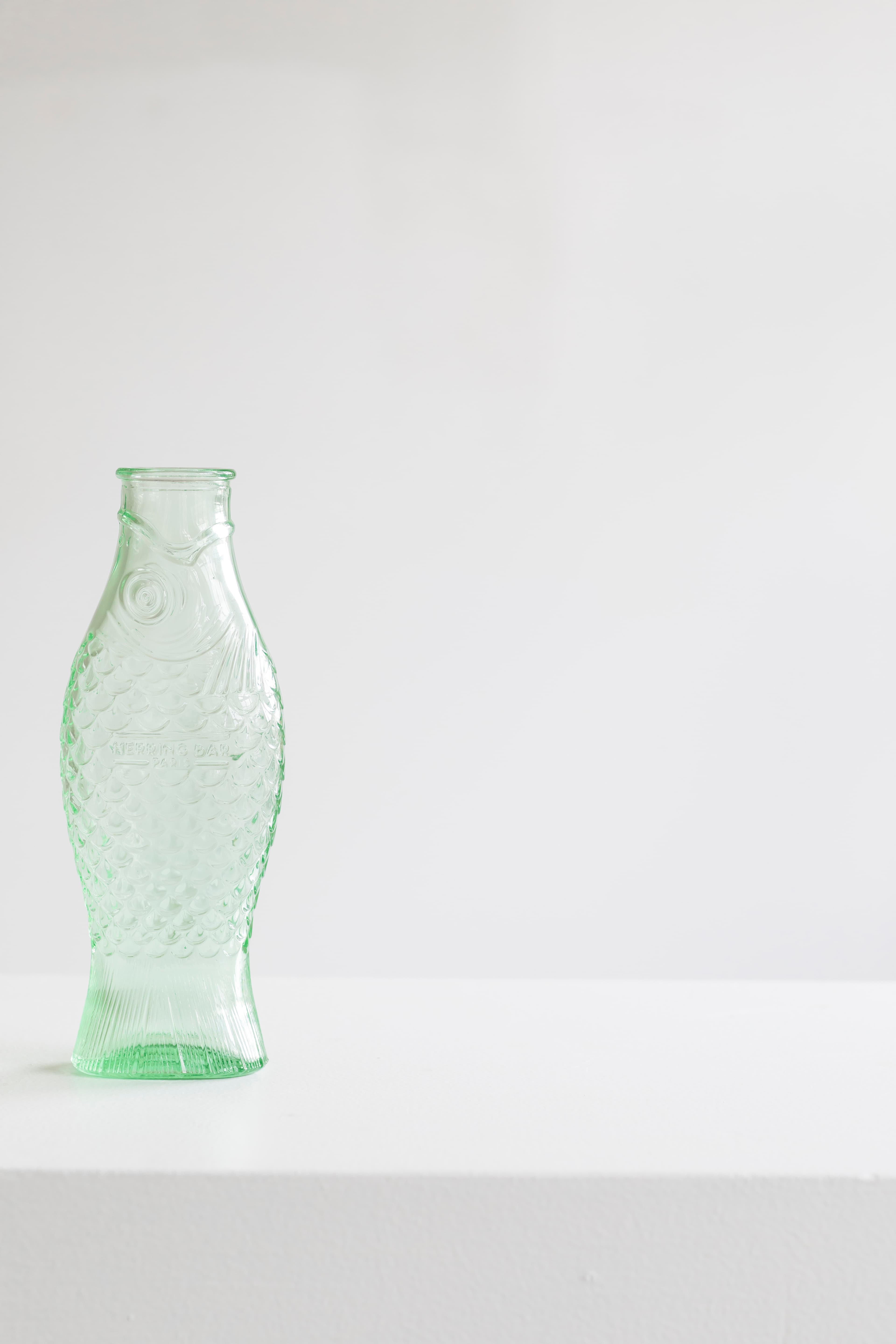 Fish & Fish Fish Carafe Green