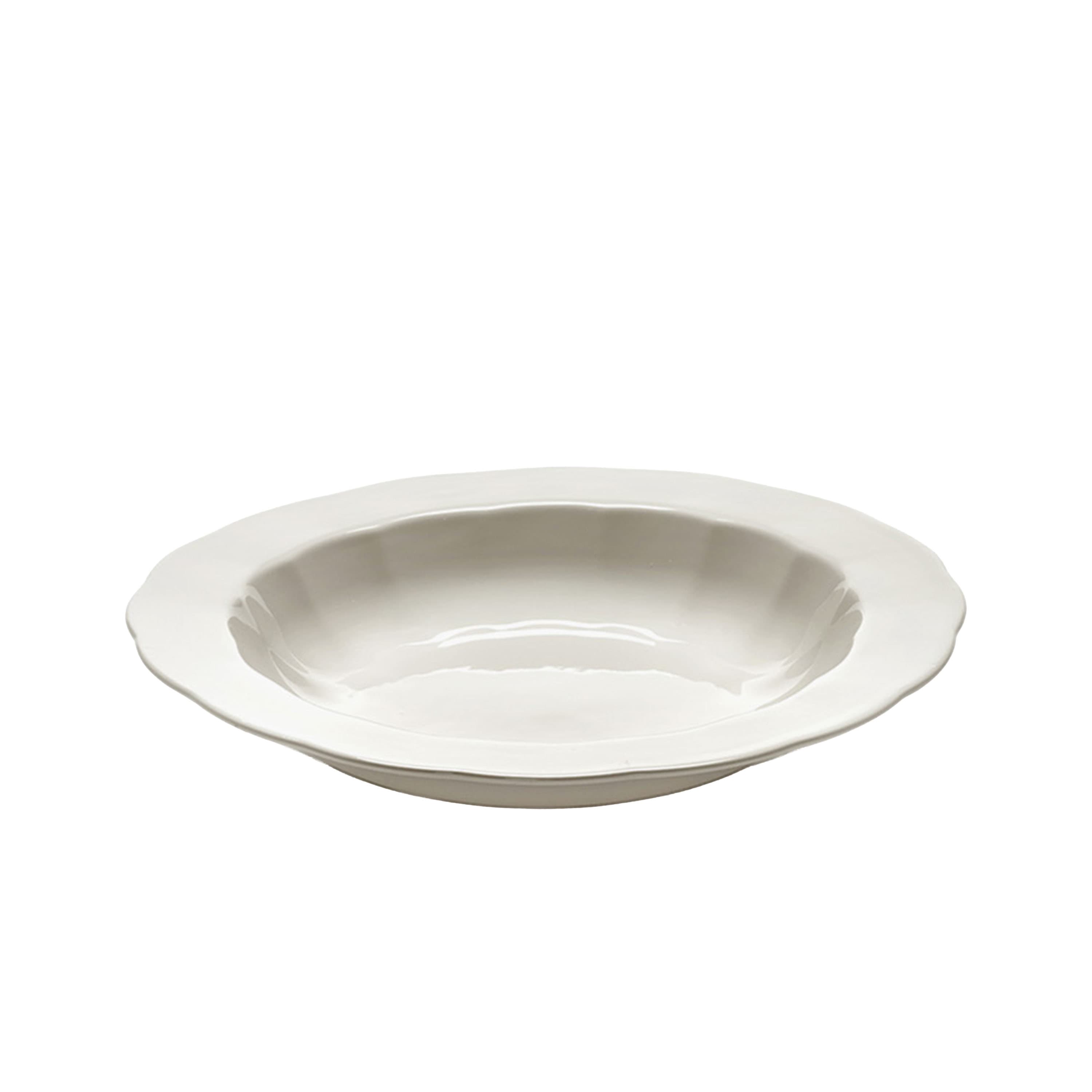 Silhouette Tiefer Teller White Ø24 4er-Pack