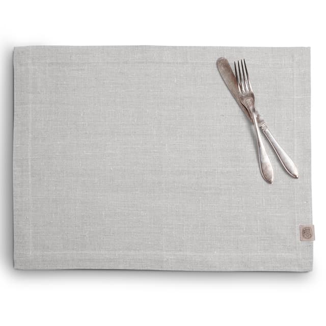 Classic Tablett Leinen Hellgrau 37x50