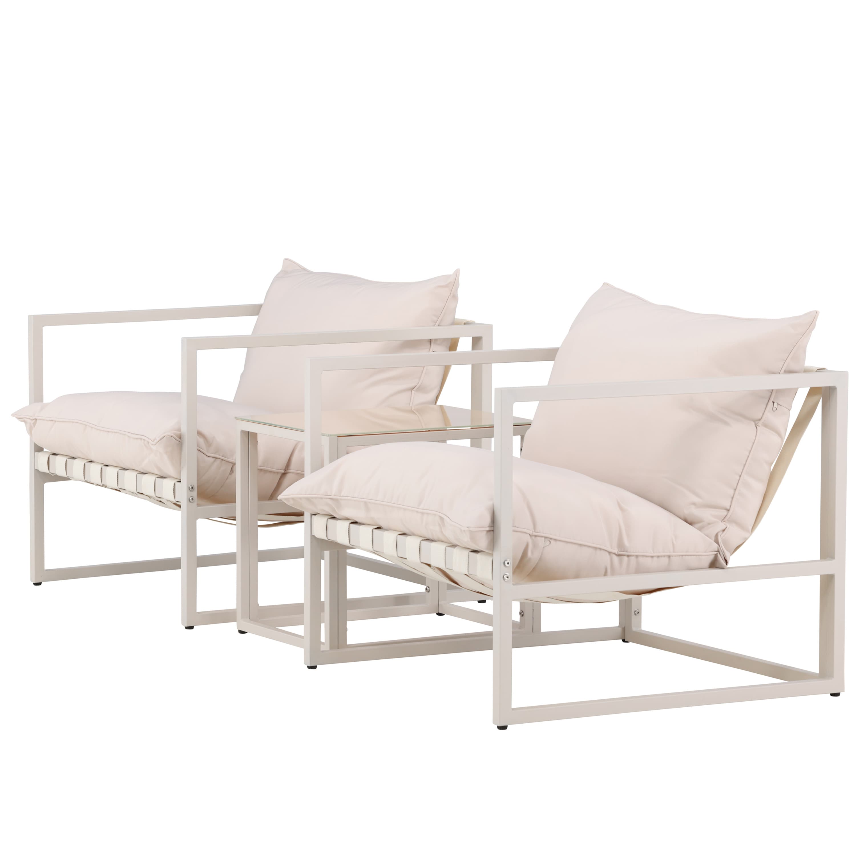 Messina Loungeset Beige/Beige