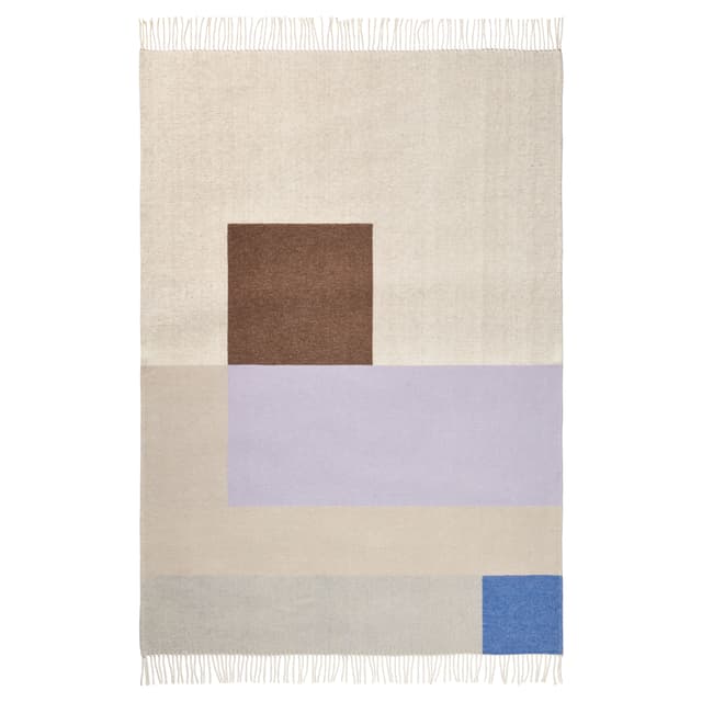 Brick Throw Lilac 125x190
