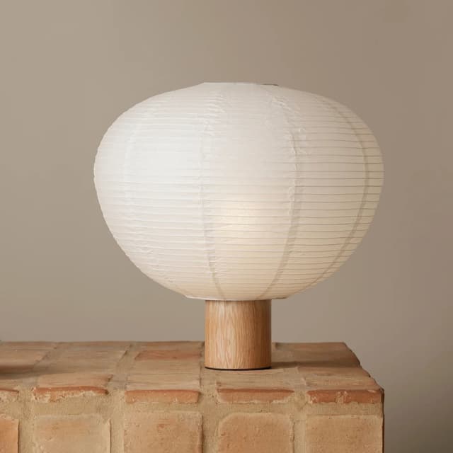 Kami Tischlampe Eiche 46cm