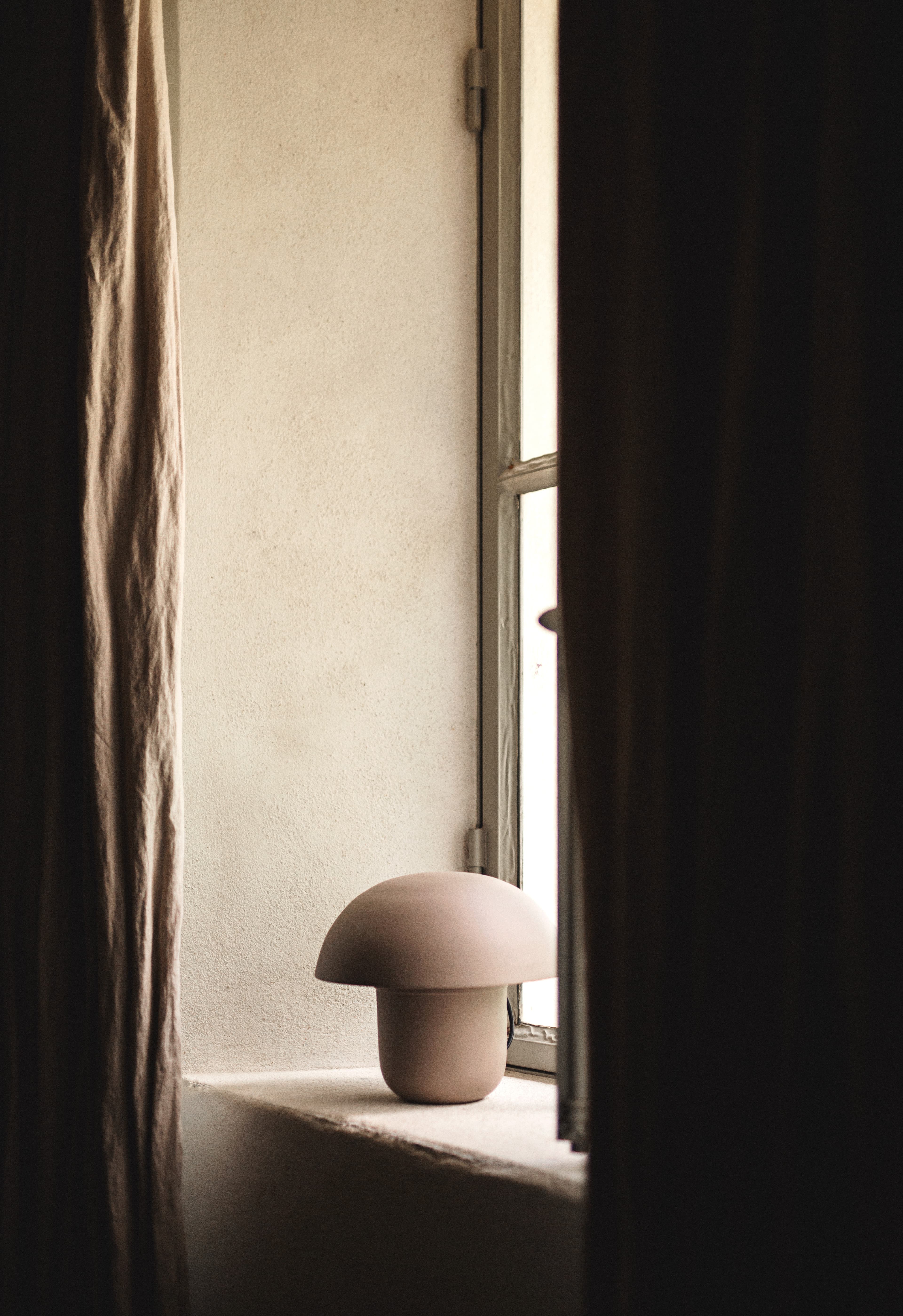 Carl-Johan Tischlampe Matt Taupe 27cm