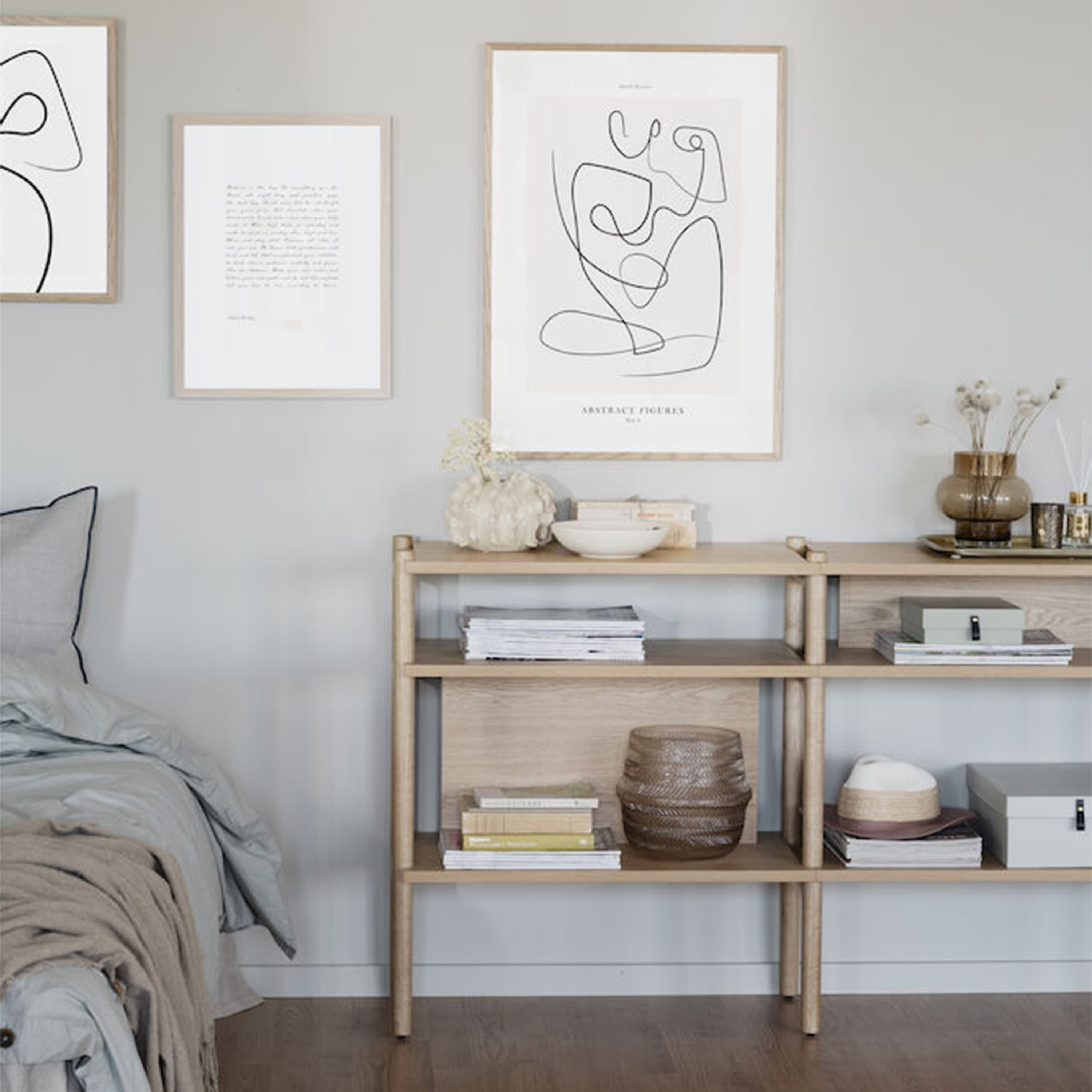 Holton Shelf Oak 140x81cm