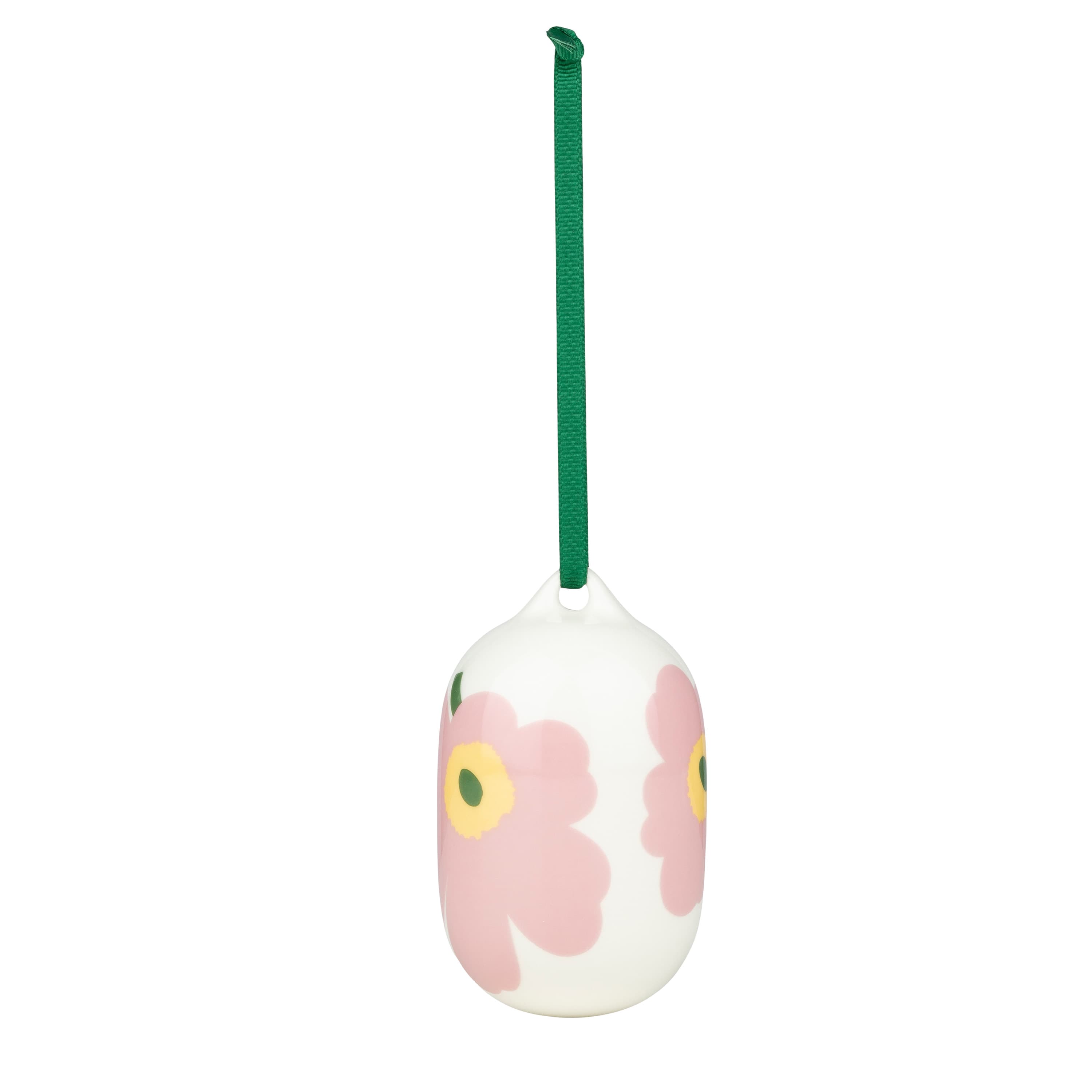 Unikko Collectible Dekoration Rosa/Hellgelb/Grün