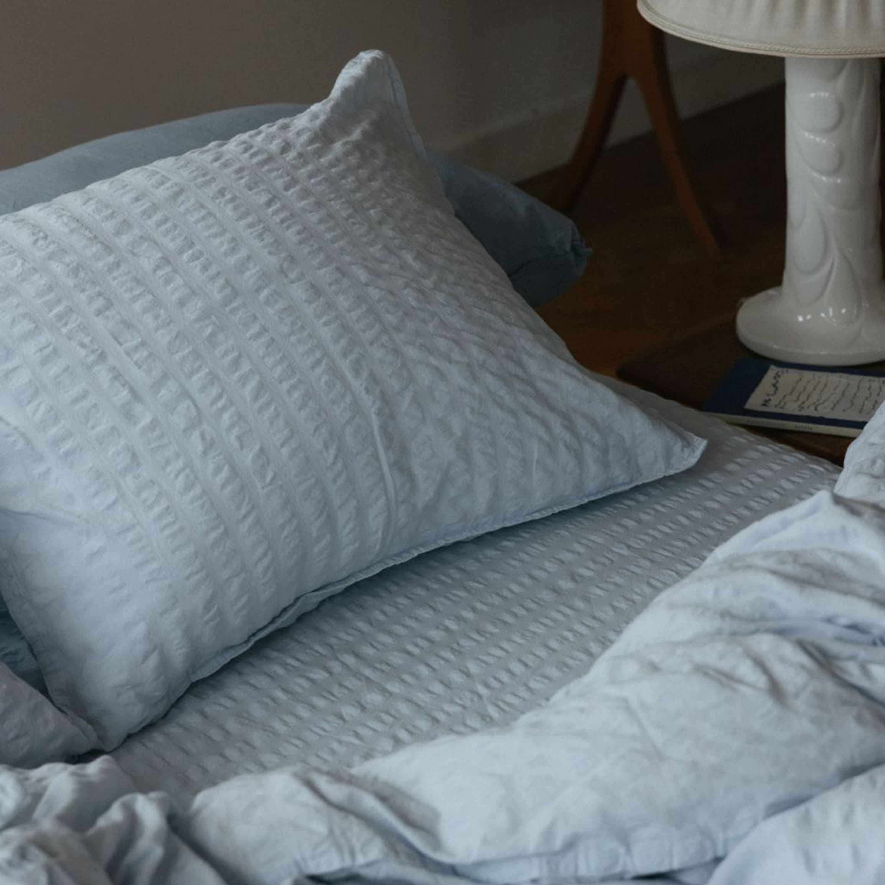 Ellie Pillowcase Blue 50x90 2-pack