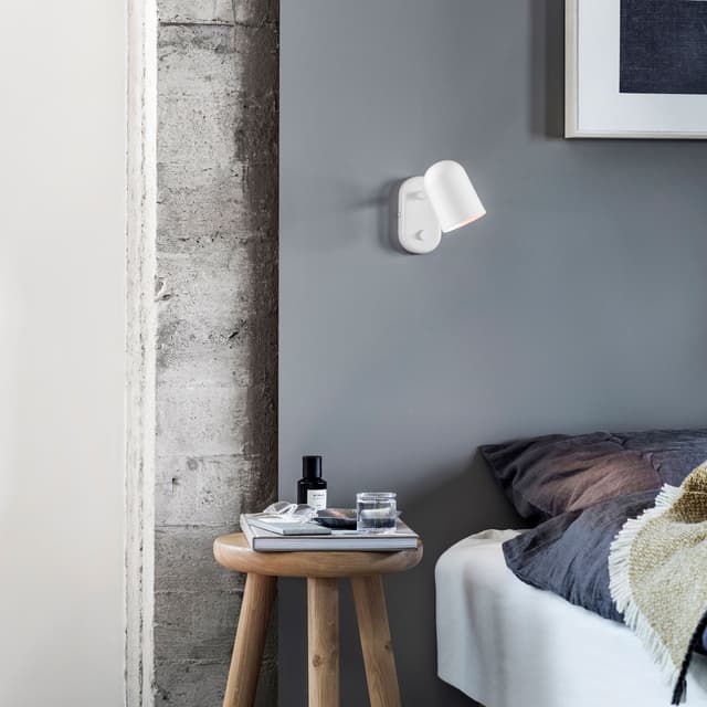 Buddy Wall Lamp White