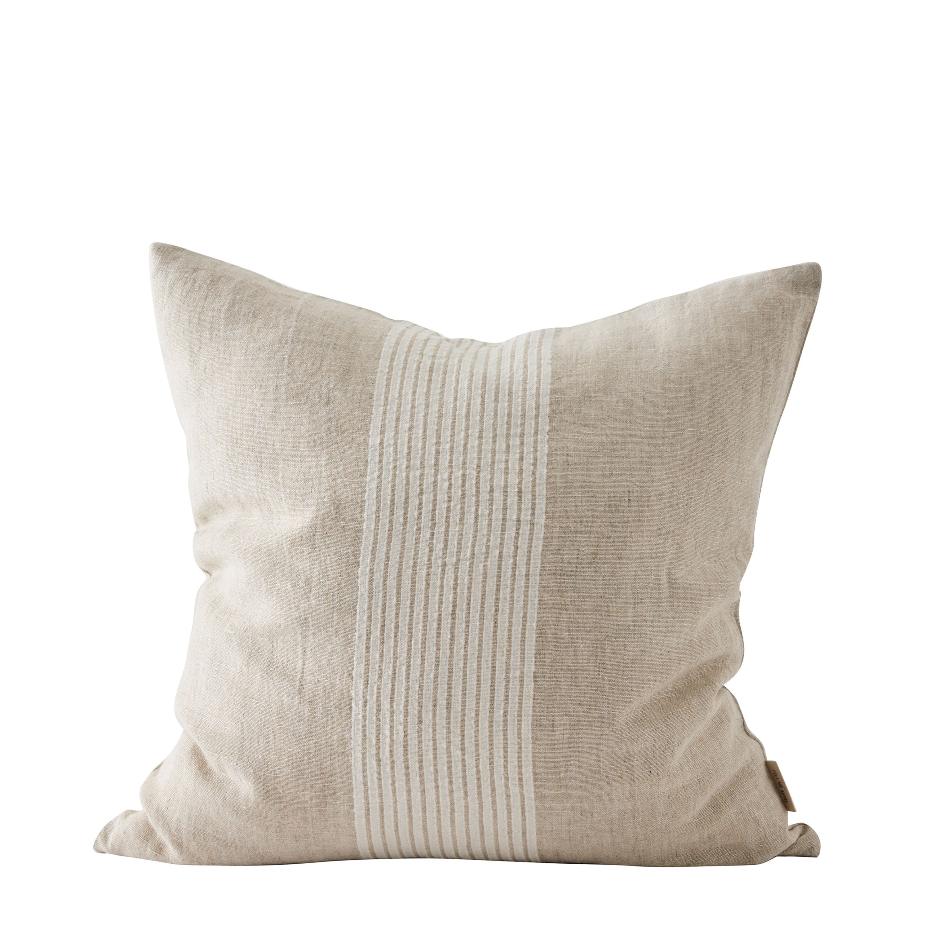 Colette Kuddfodral Natural Stripes 50x50
