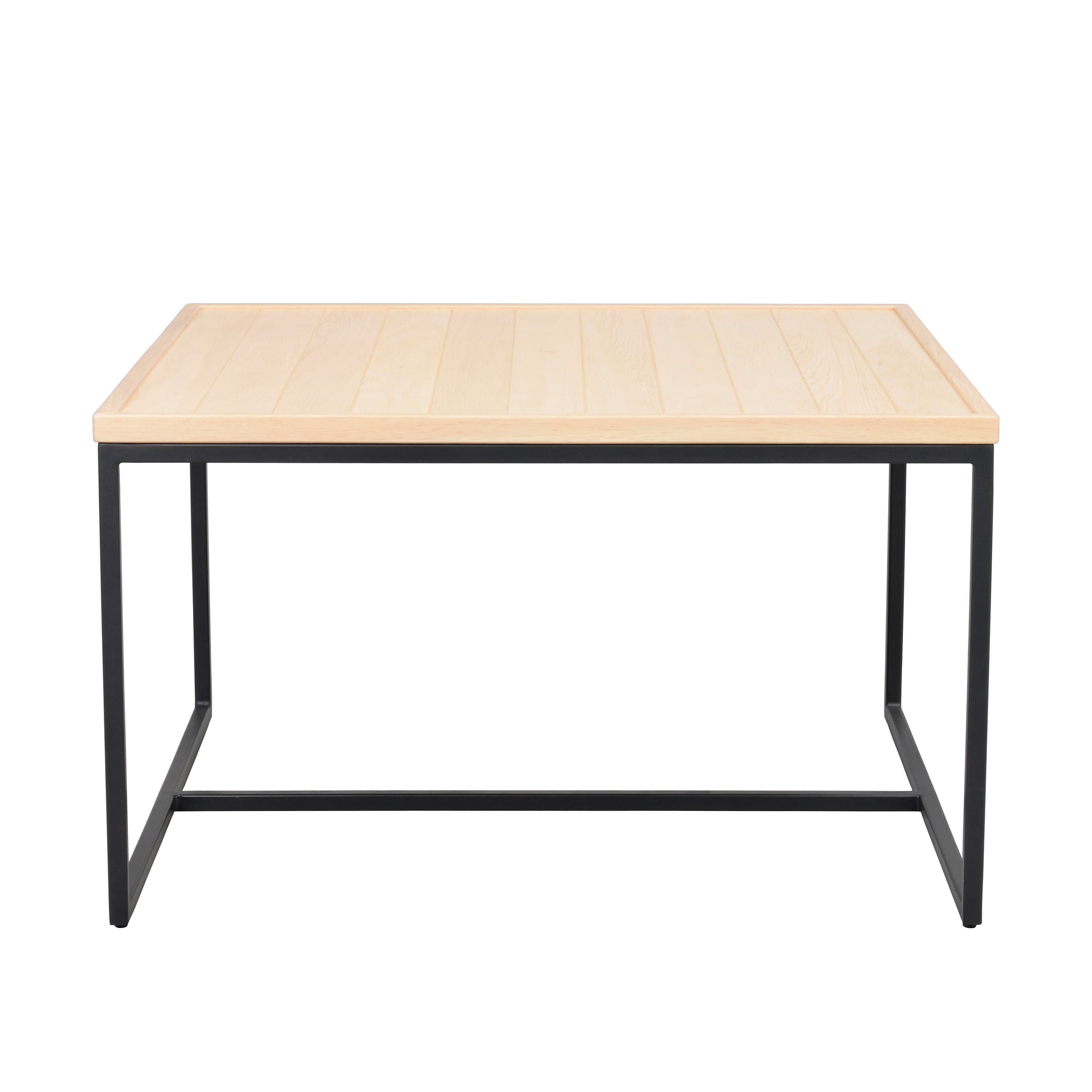 Deerfield Couchtisch Weiß pigmentiert 80 cm