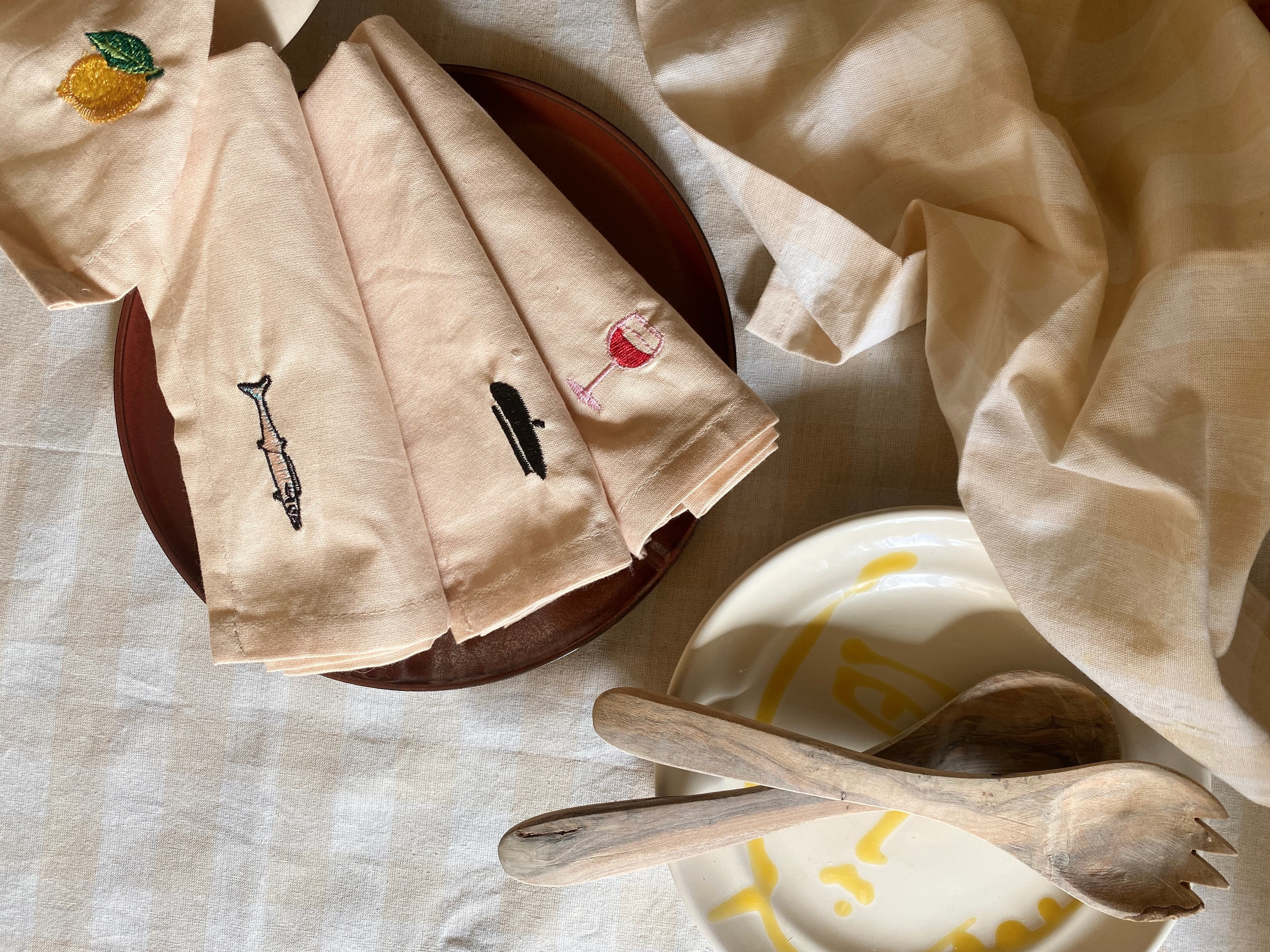 Serviette Déjeuner 4er Pack
