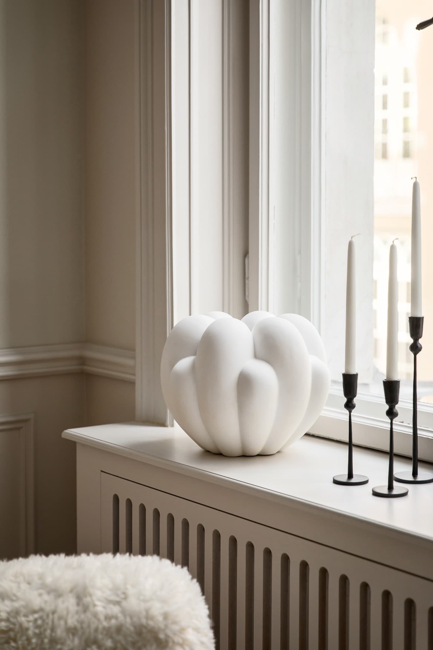 Trivo Candlestick Black 29cm