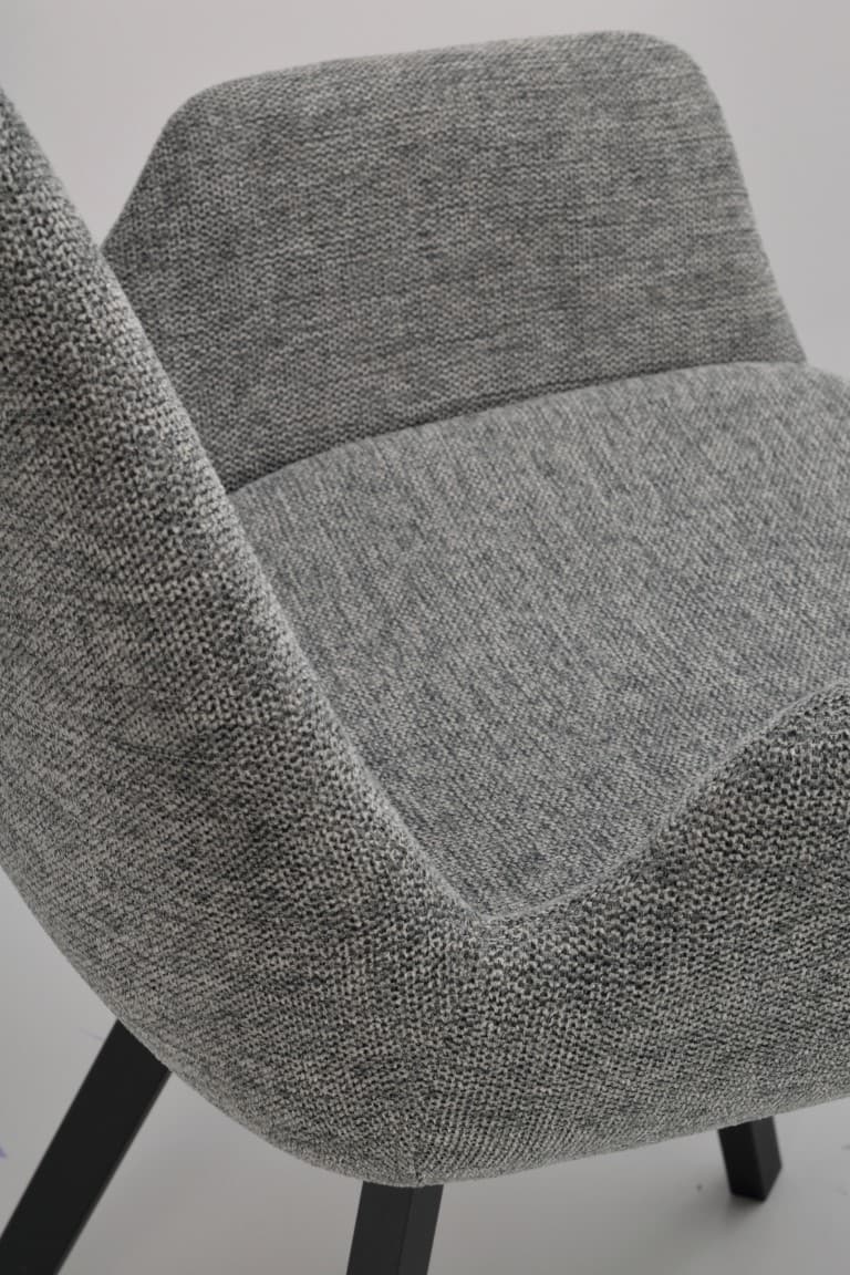 Norwell Dining Armchair Grey/Black
