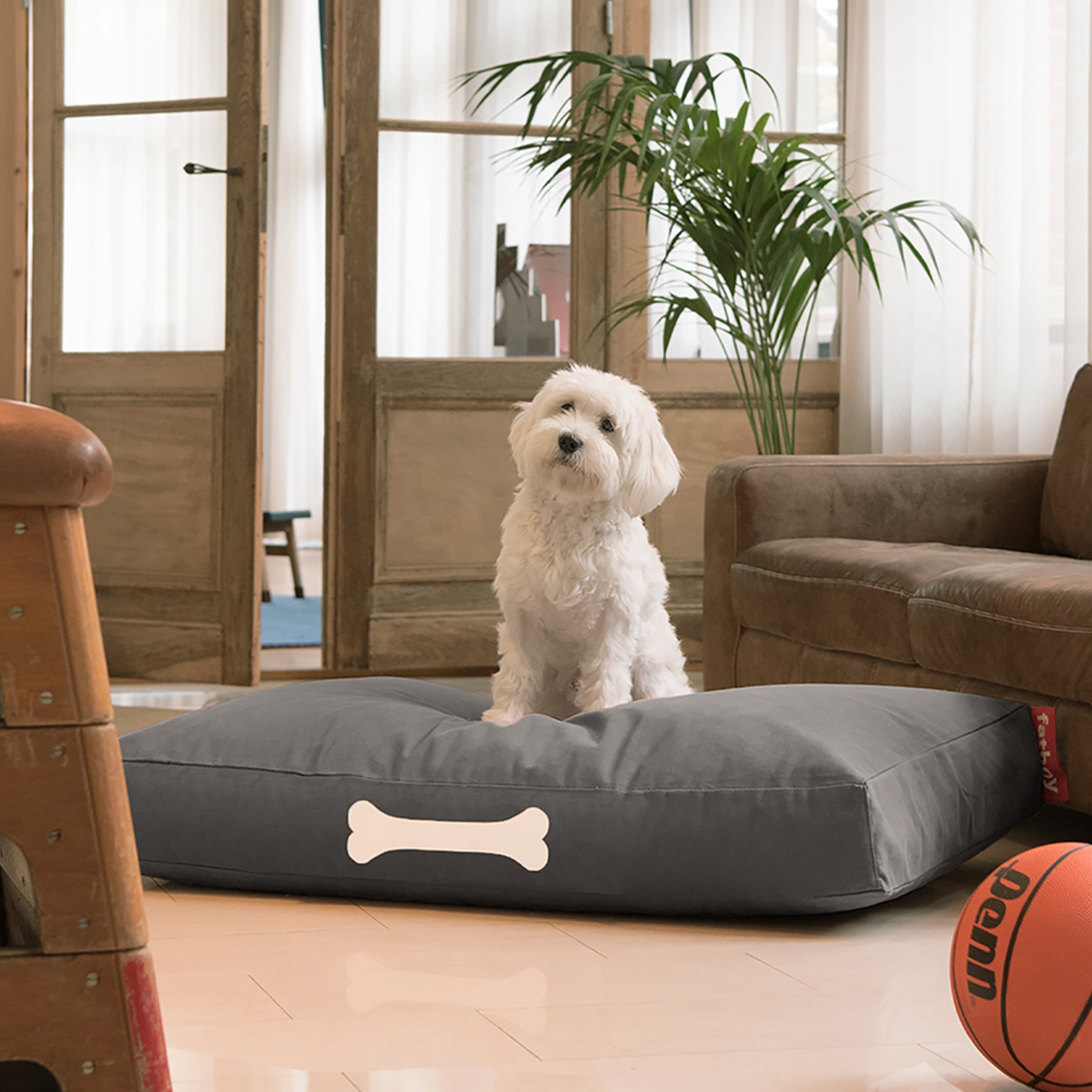 Doggielounge Recycled Holzkohlegrau 120 cm