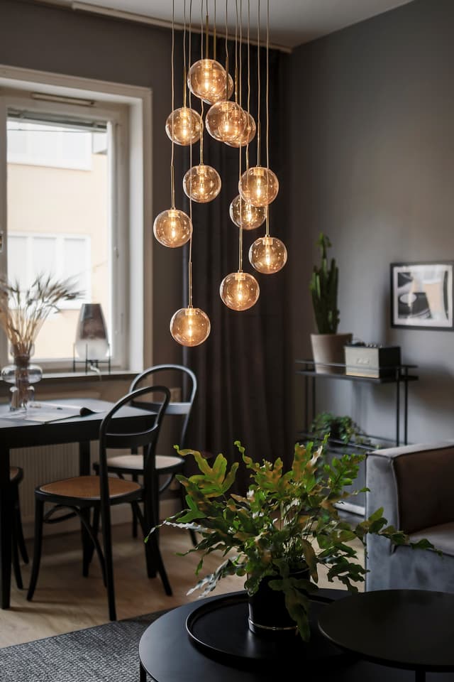 Skyfall Ceiling Lamp Amber
