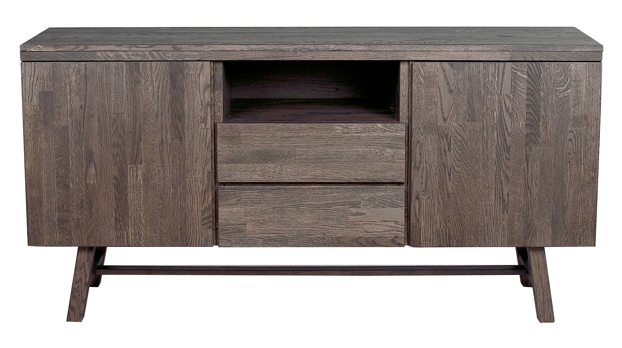 Brooklyn Sideboard Dunkelbraune Eiche