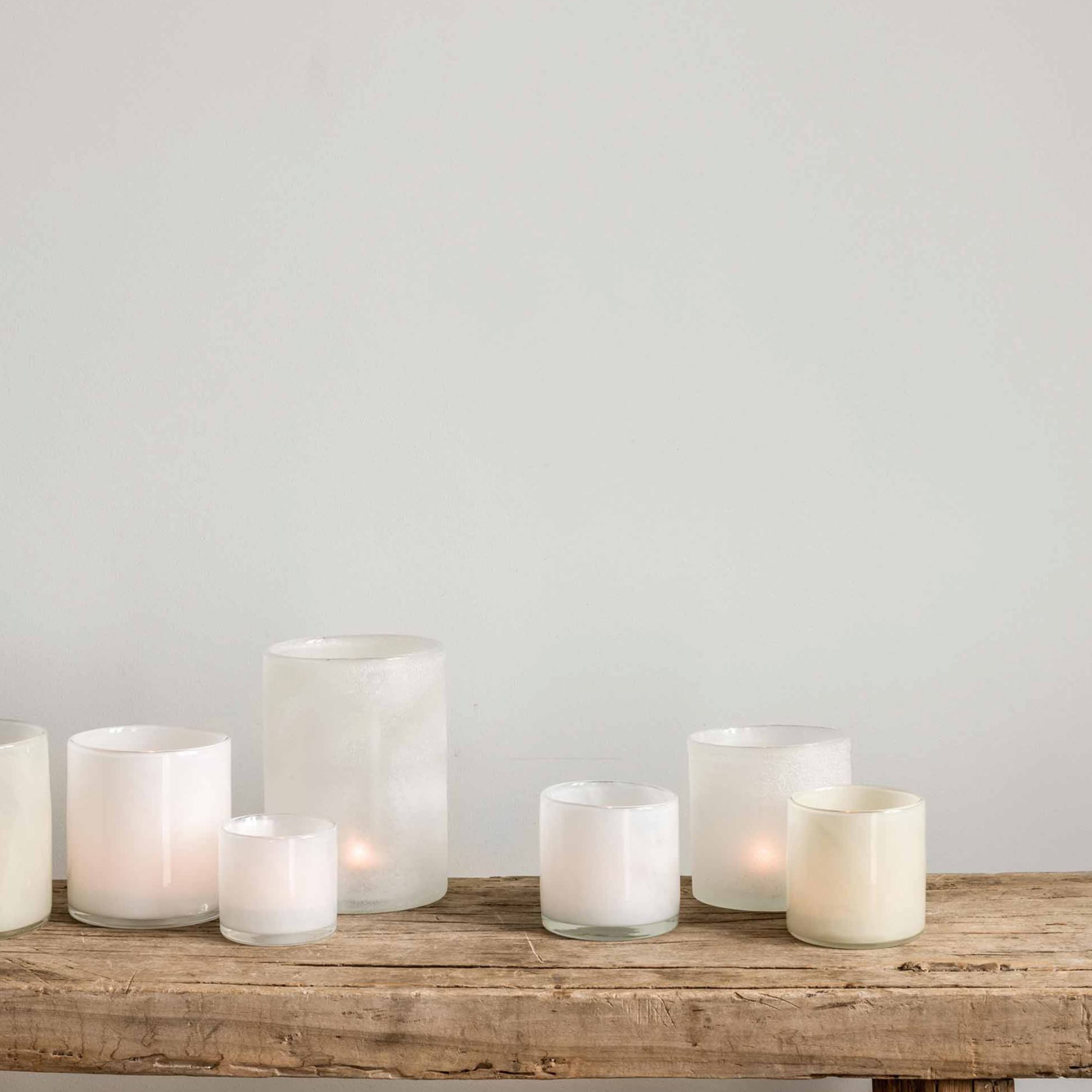 Lyric Windlicht Leinen 10cm
