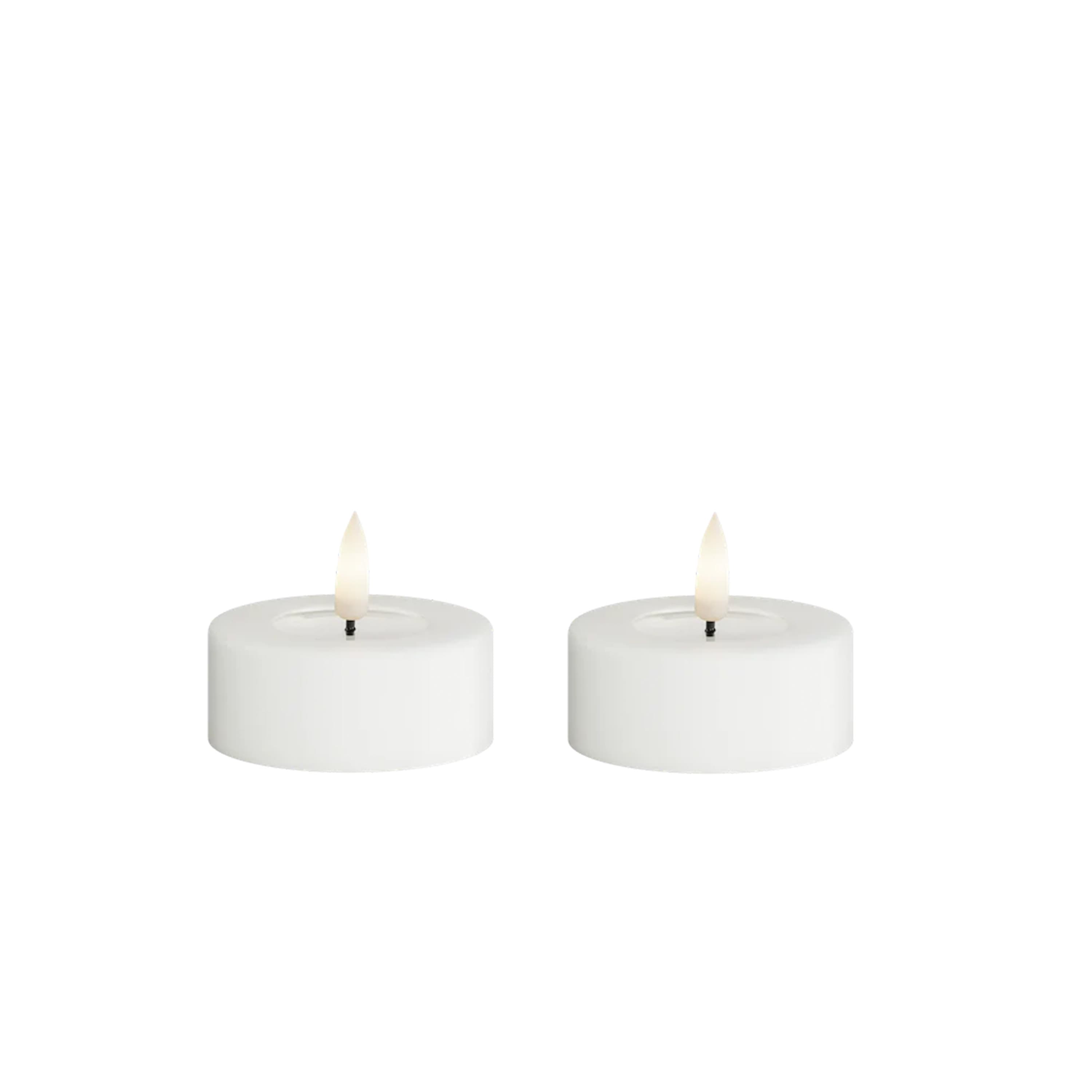 LED Tealight White Ø6 2-pack