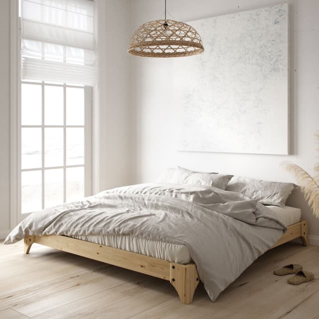 Elan Bed frame Natur 140cm