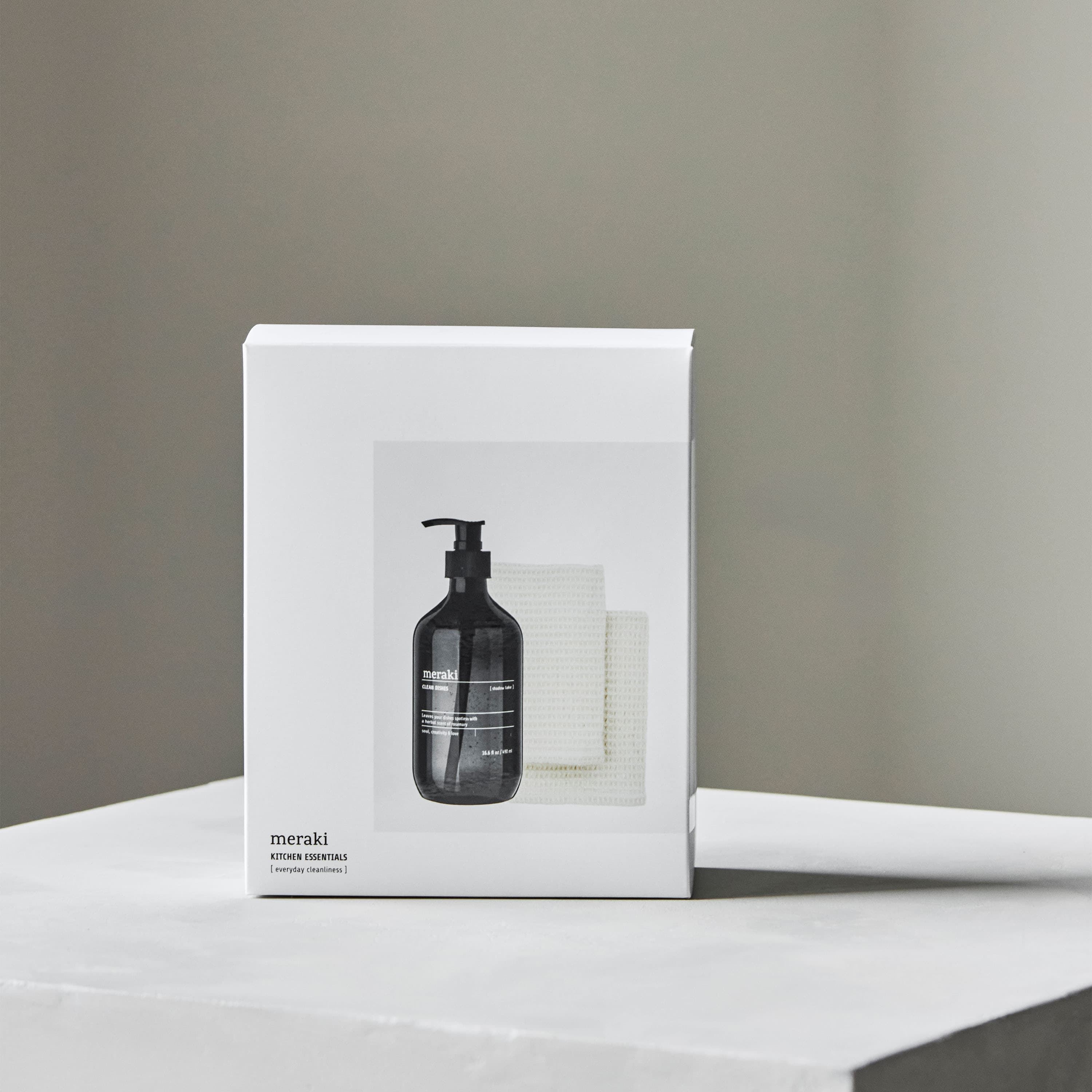 Presentask Diskmedel Shadow lake & MkBeige 490ml