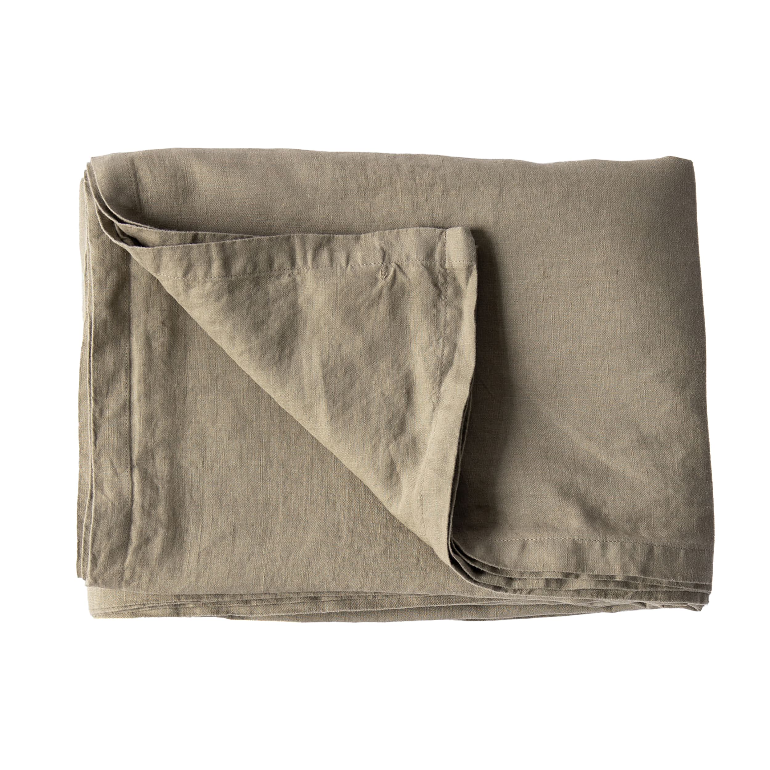 Leinentischdecke Olive 145x330