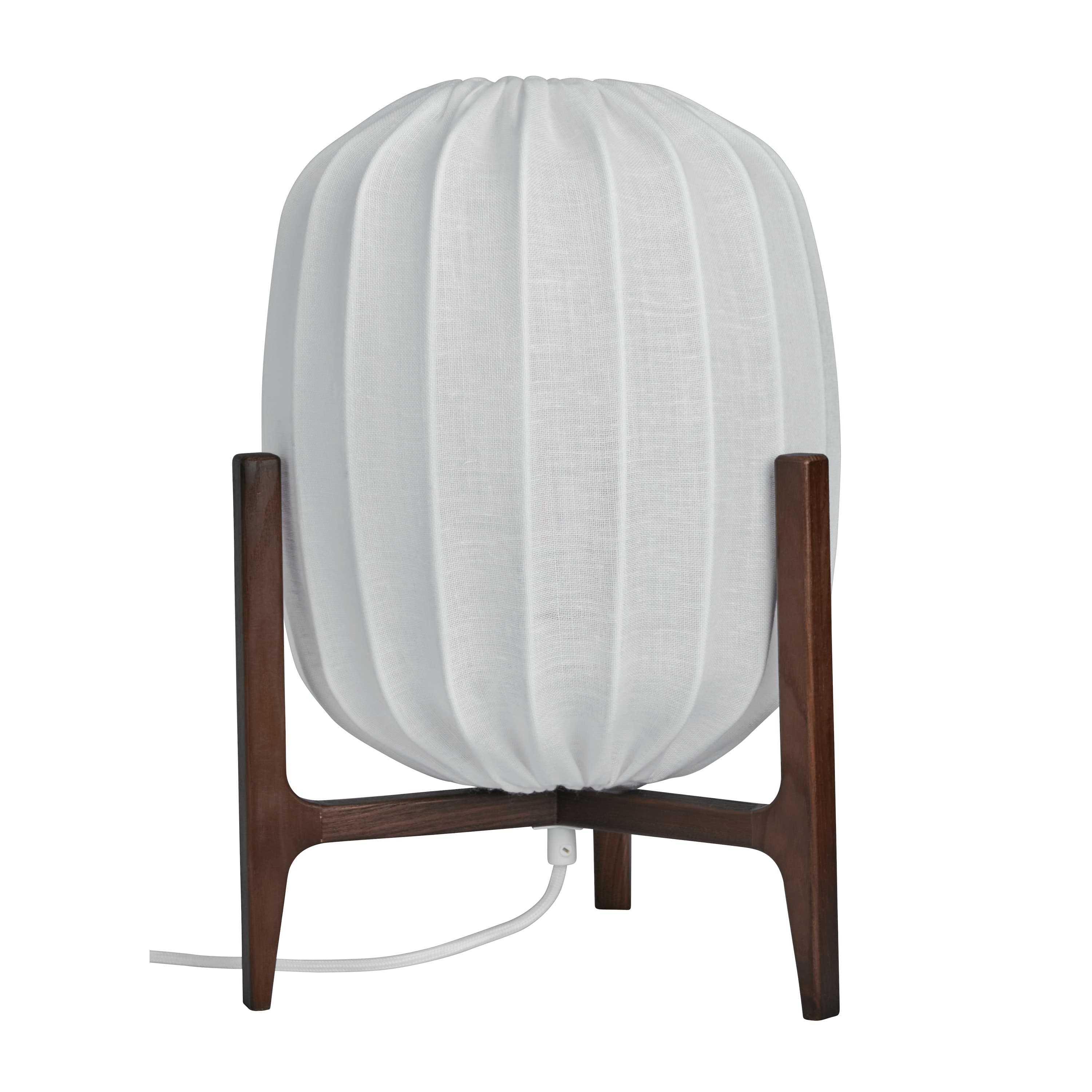 Prisma Tischlampe Dark Ash/White 41cm