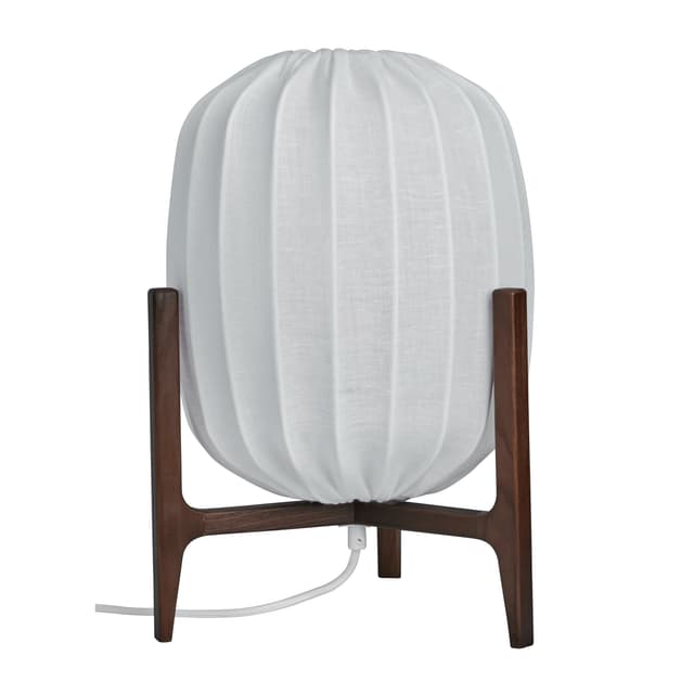 Prisma Table Lamp Dark Ash/White 41cm