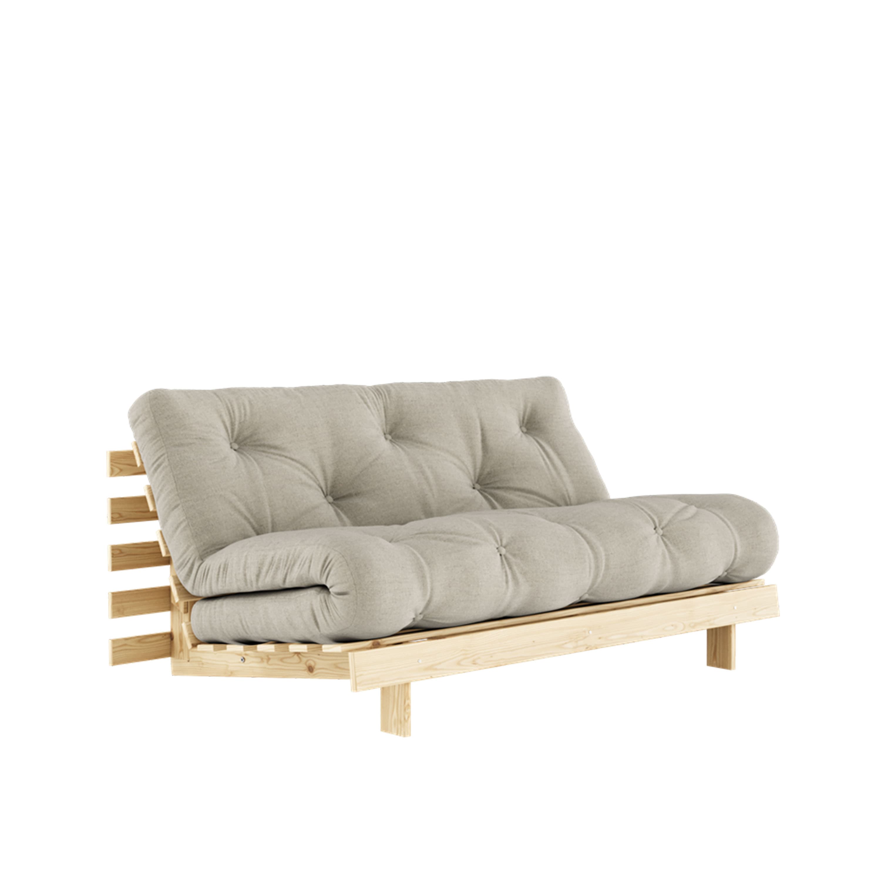 Roots Schlafsofa Natur/Linen 160cm